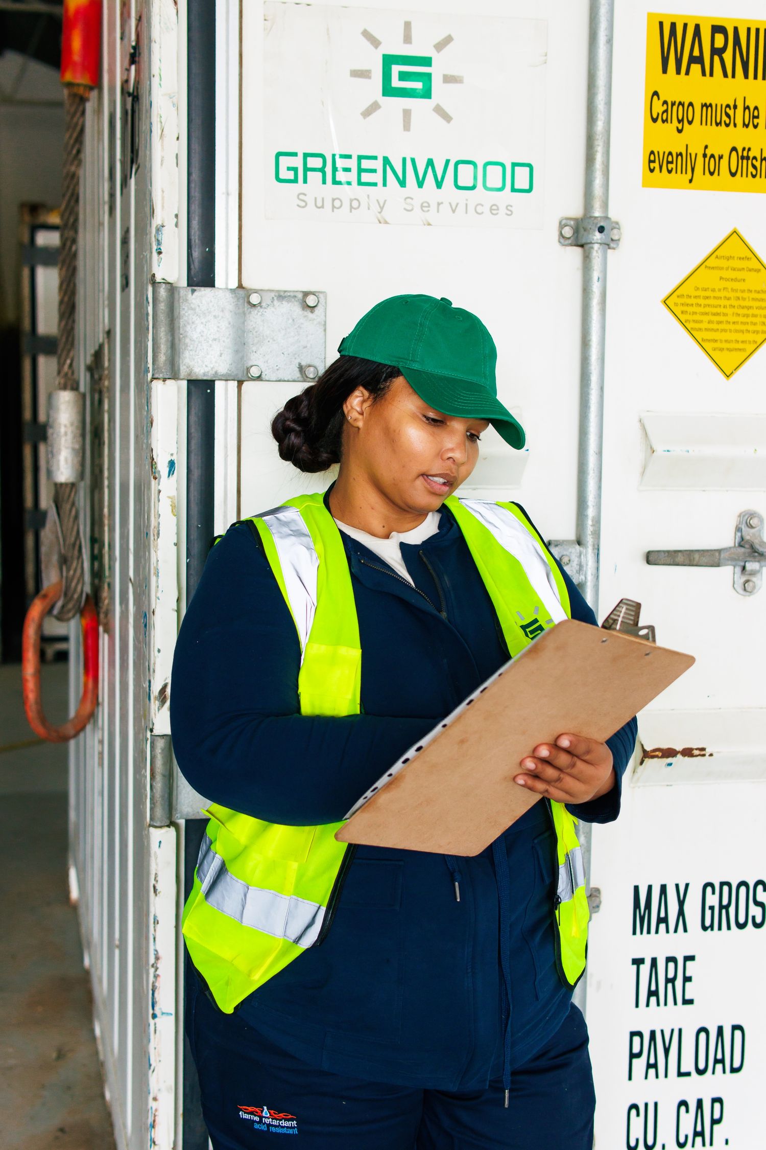 Walvis Bay and swakopmund corporate photoshoot of Greenwood supply executive