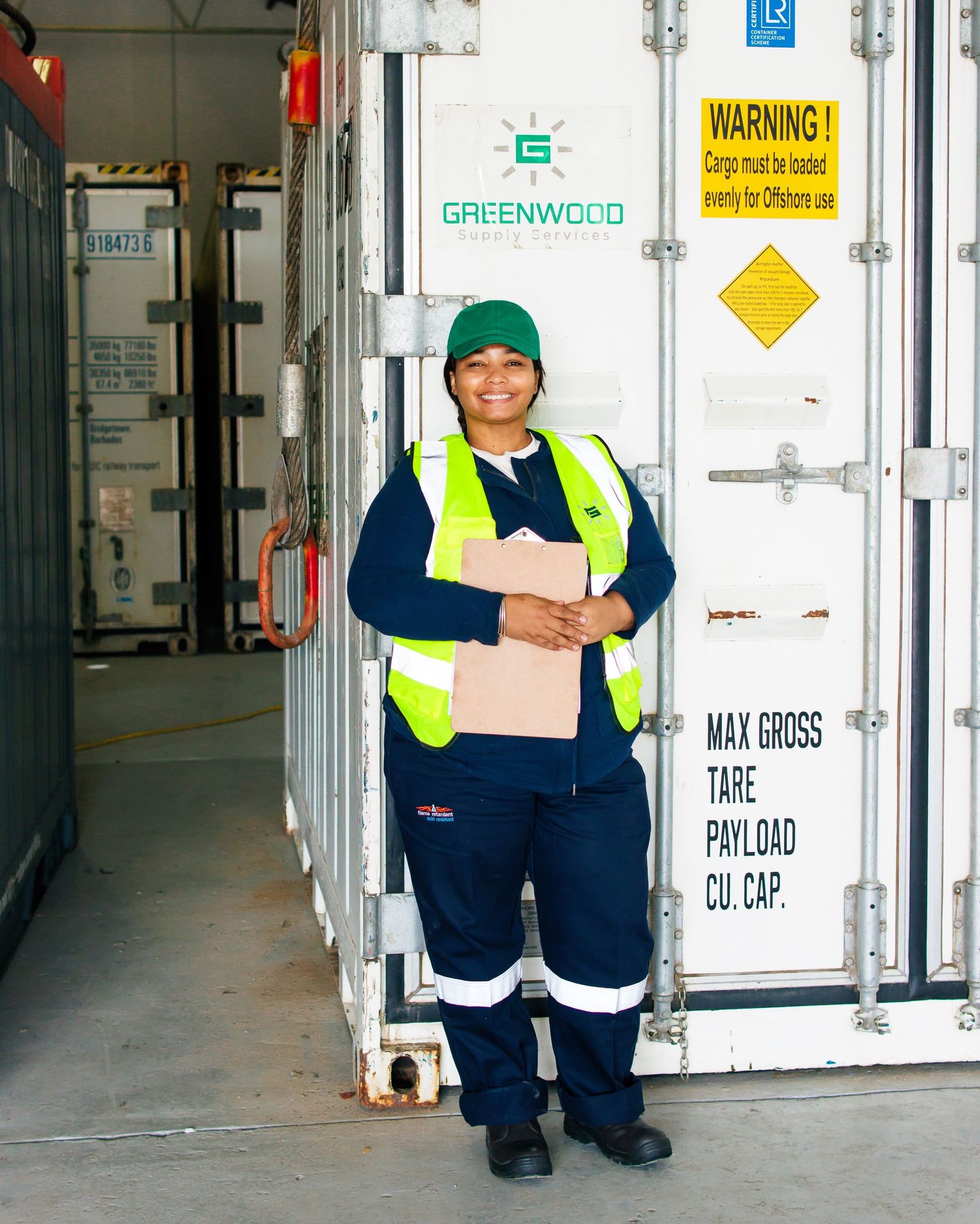 Walvis Bay and swakopmund corporate photoshoot of Greenwood supply executive