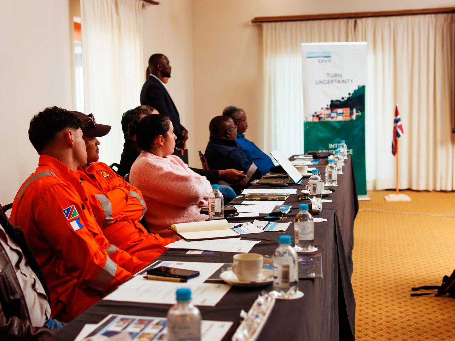 Walvis Bay and swakopmund corporate photoshoot at Droomboos in Windhoek for DNV Marine Namibia
