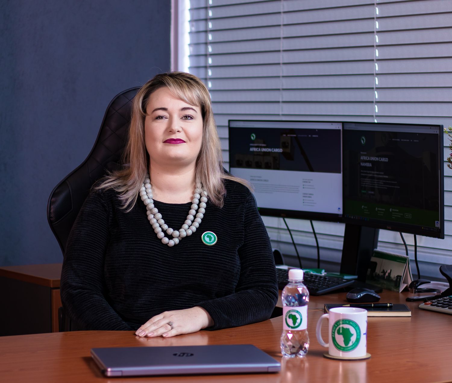 Walvis Bay and swakopmund corporate photoshoot of African Union executive