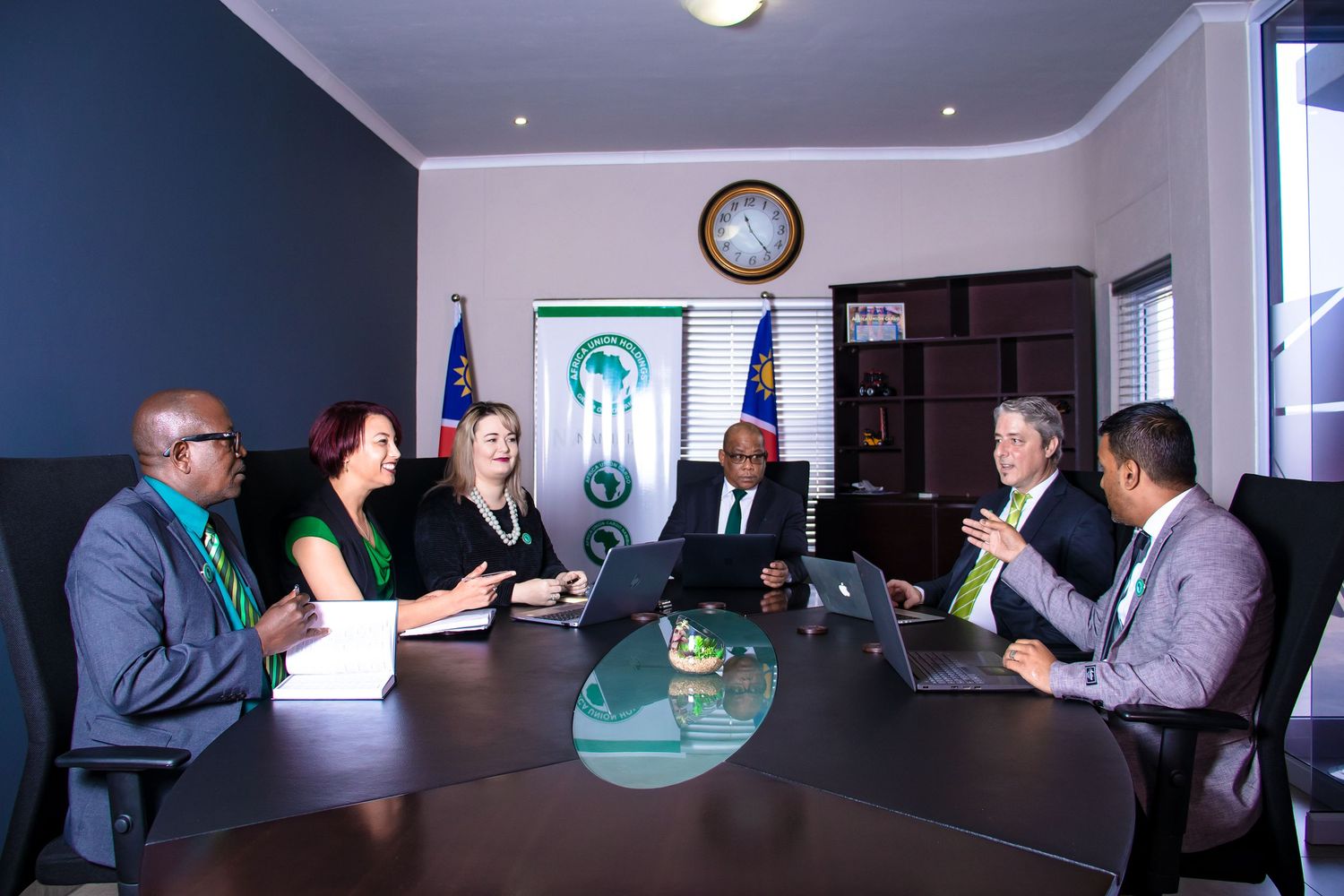 Walvis Bay and swakopmund corporate photoshoot of African Union executive