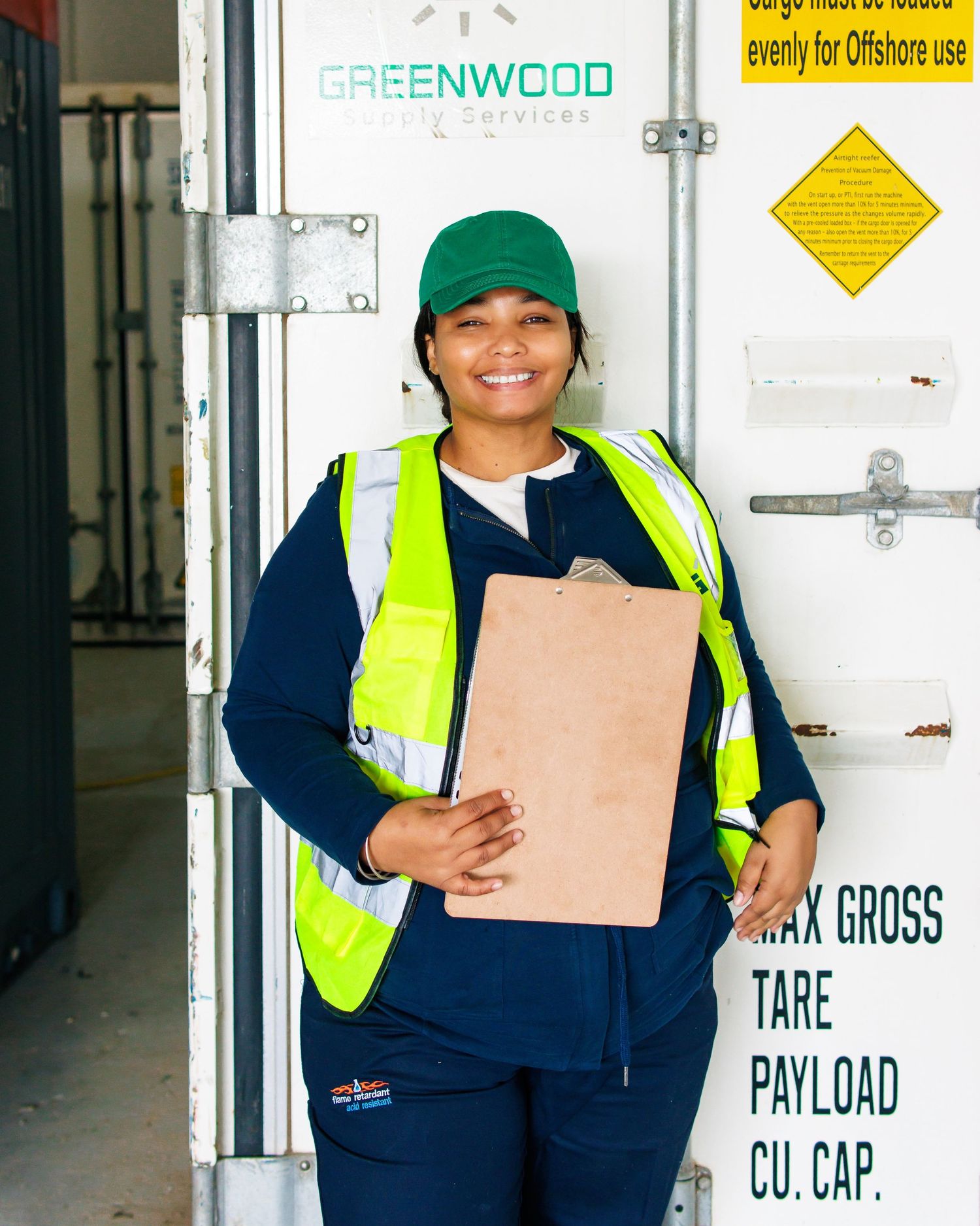 Walvis Bay and swakopmund corporate photoshoot of Greenwood supply executive