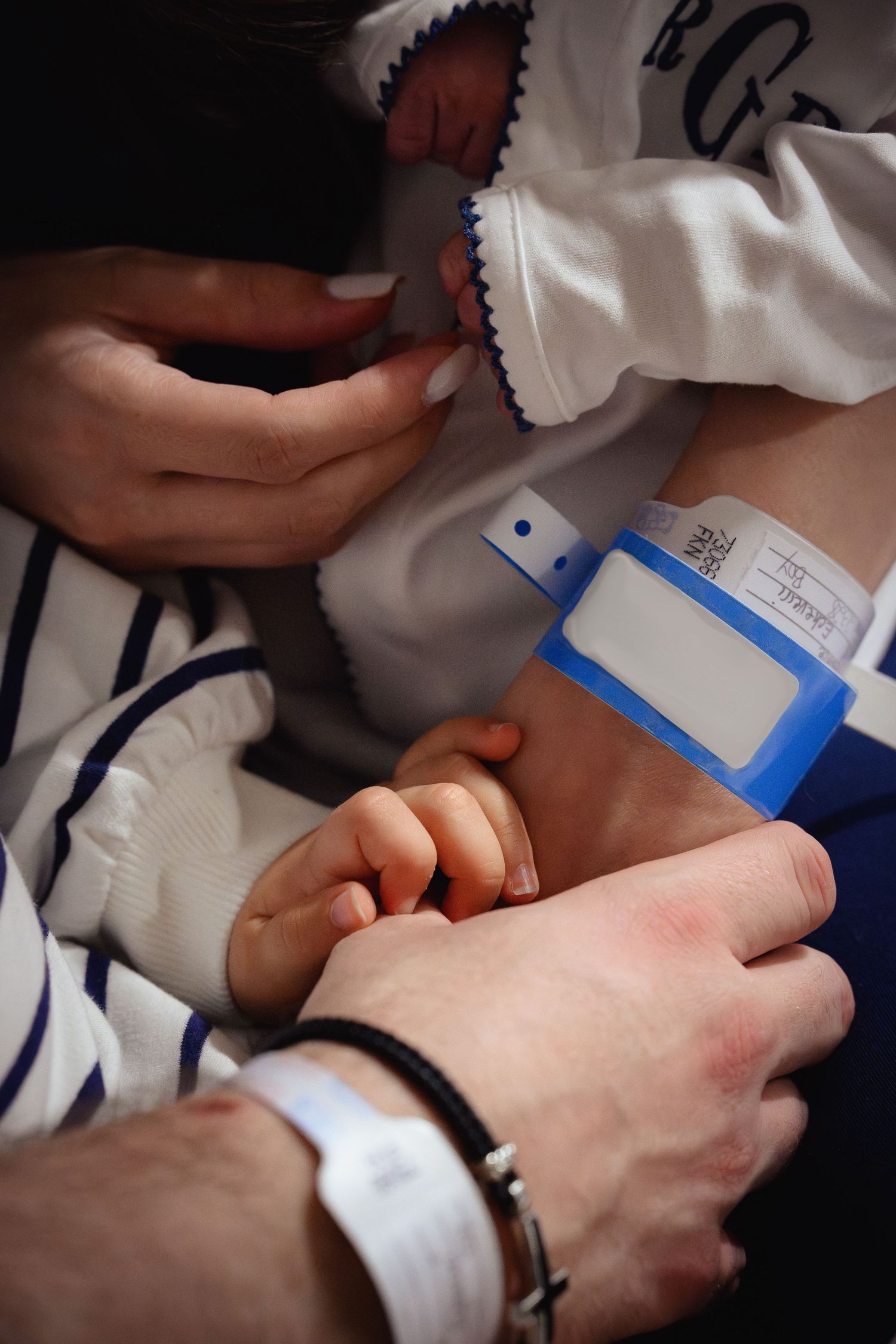 Medical professional wraps white bandage around patient's wrist in sequential close-up shots showing first aid technique.