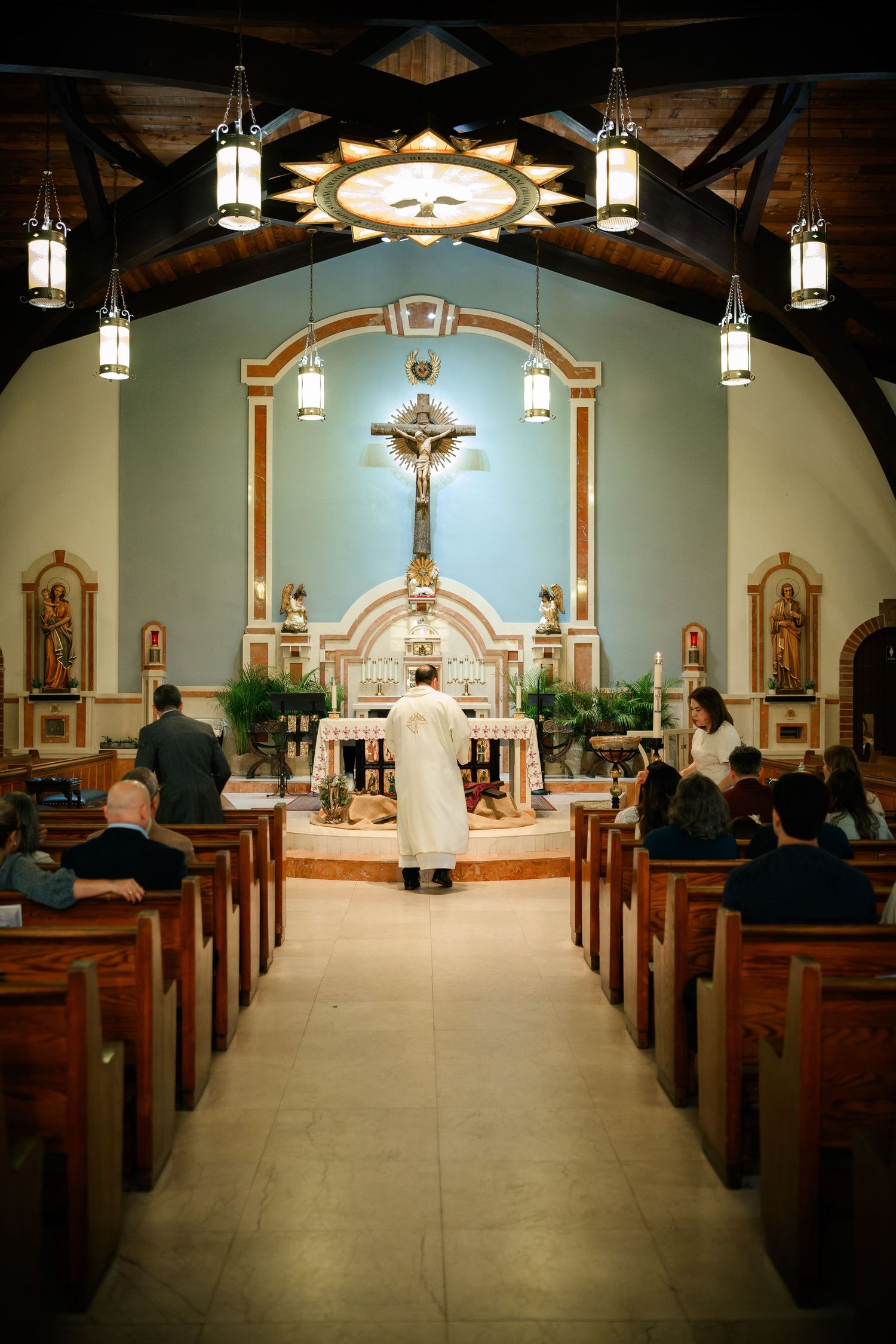 Interior view of St. Raymond, Coral Gables, Miami FL