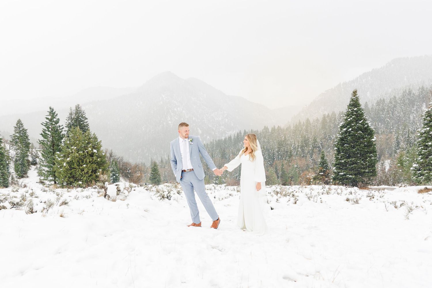 Tibble Fork, American Fork Canyon, Bridal Photoshoot