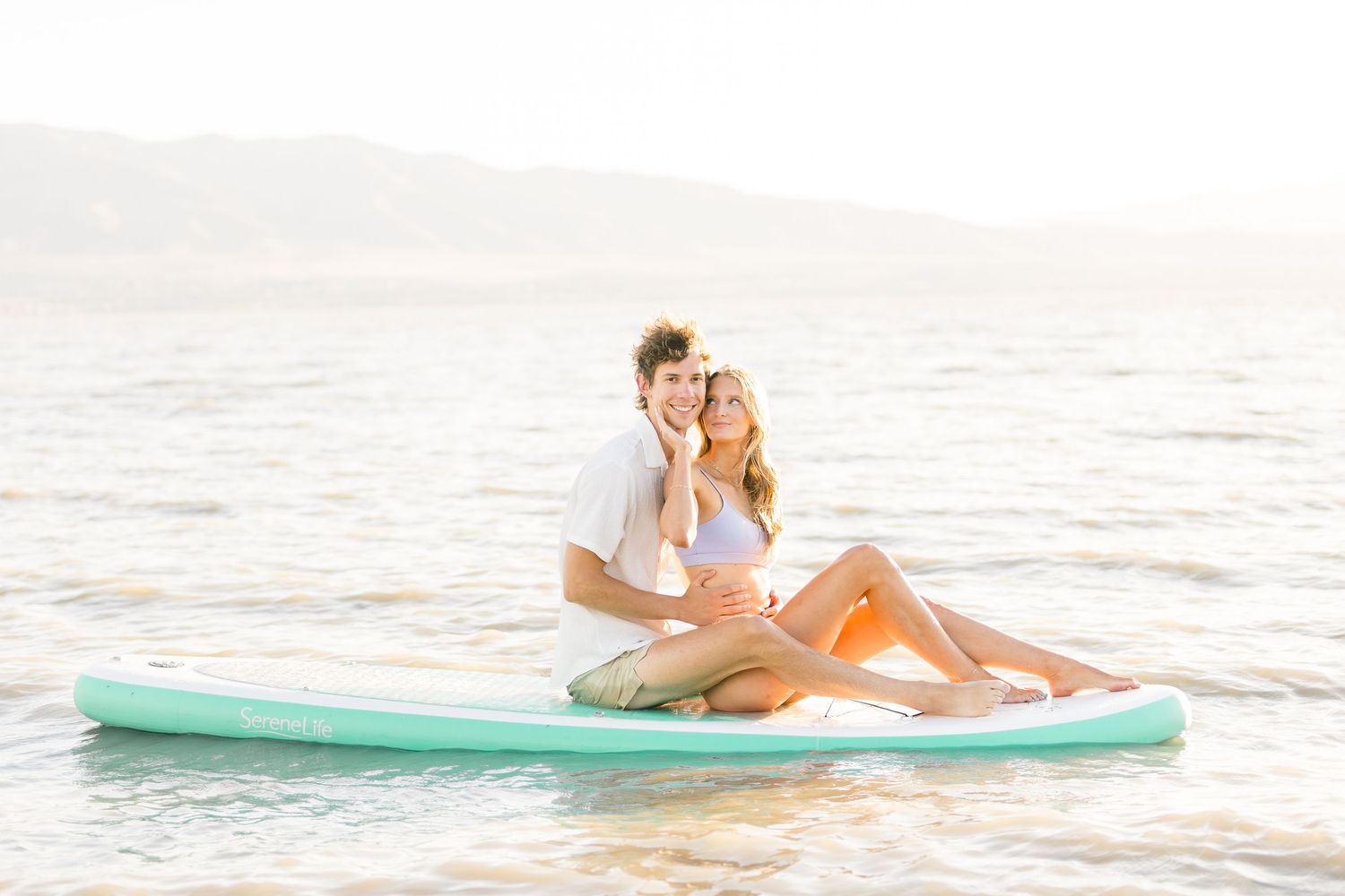 Utah Lake Paddleboard Photography Photoshoot, Styled Shoot