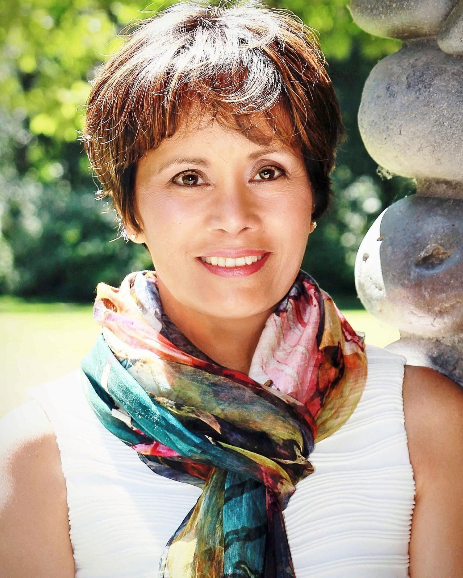 Outdoor headshot portraits.