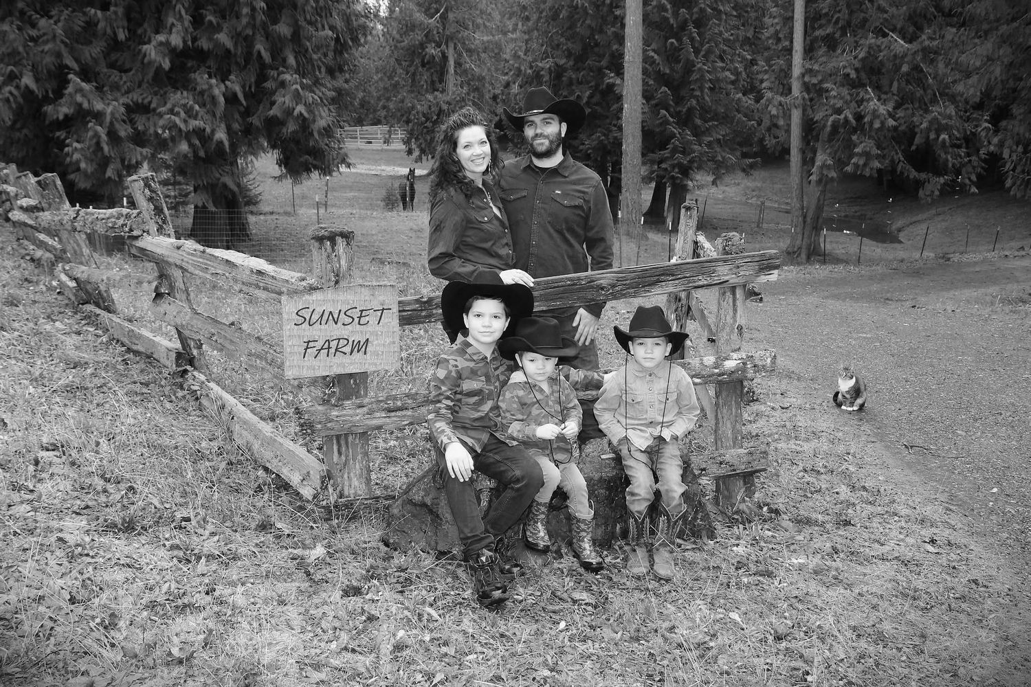 At home family portrait sessions.