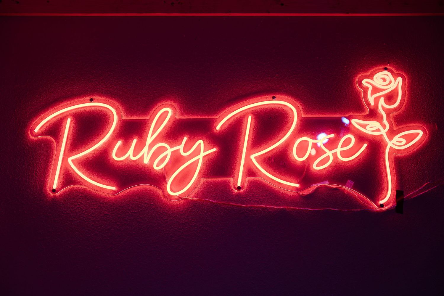 Neon red 