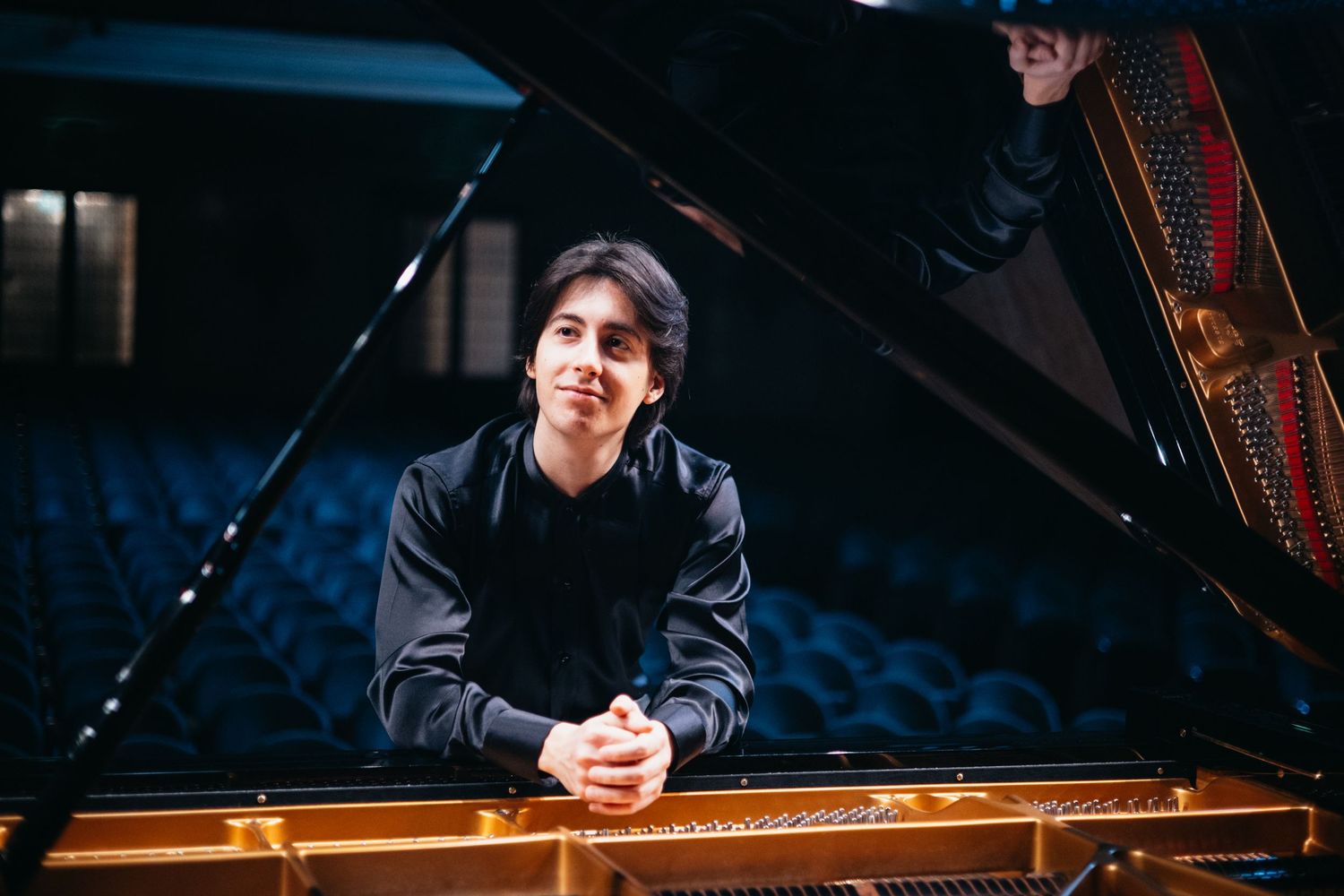 Andrea Boella, pianista italiano fotografato da Marco Carino, fotografo specializzato in musicisti