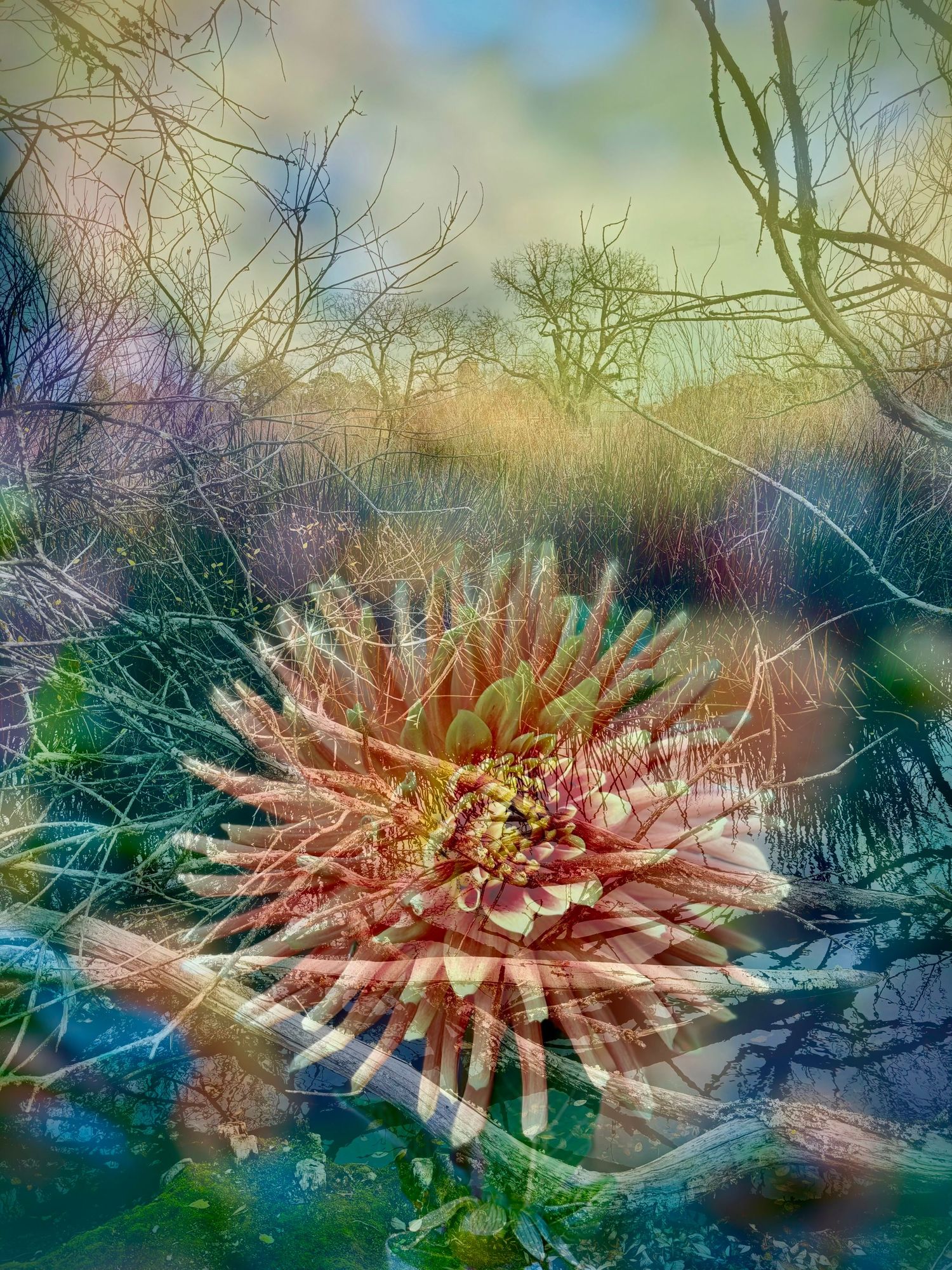 On the edge of the lake #5