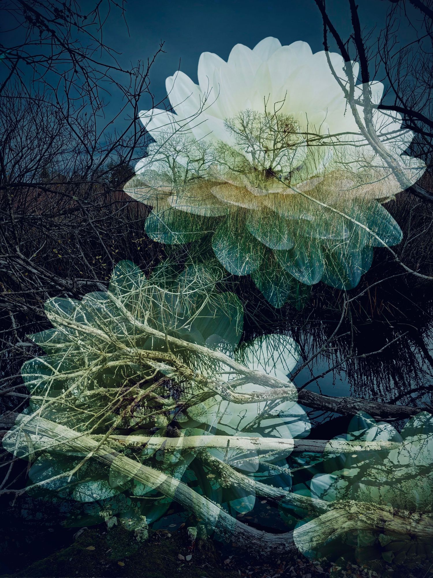 On the edge of the lake #4