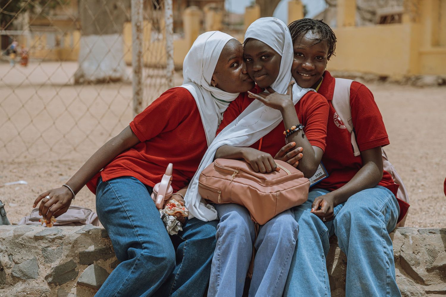 School girls in Dakar, Senegal