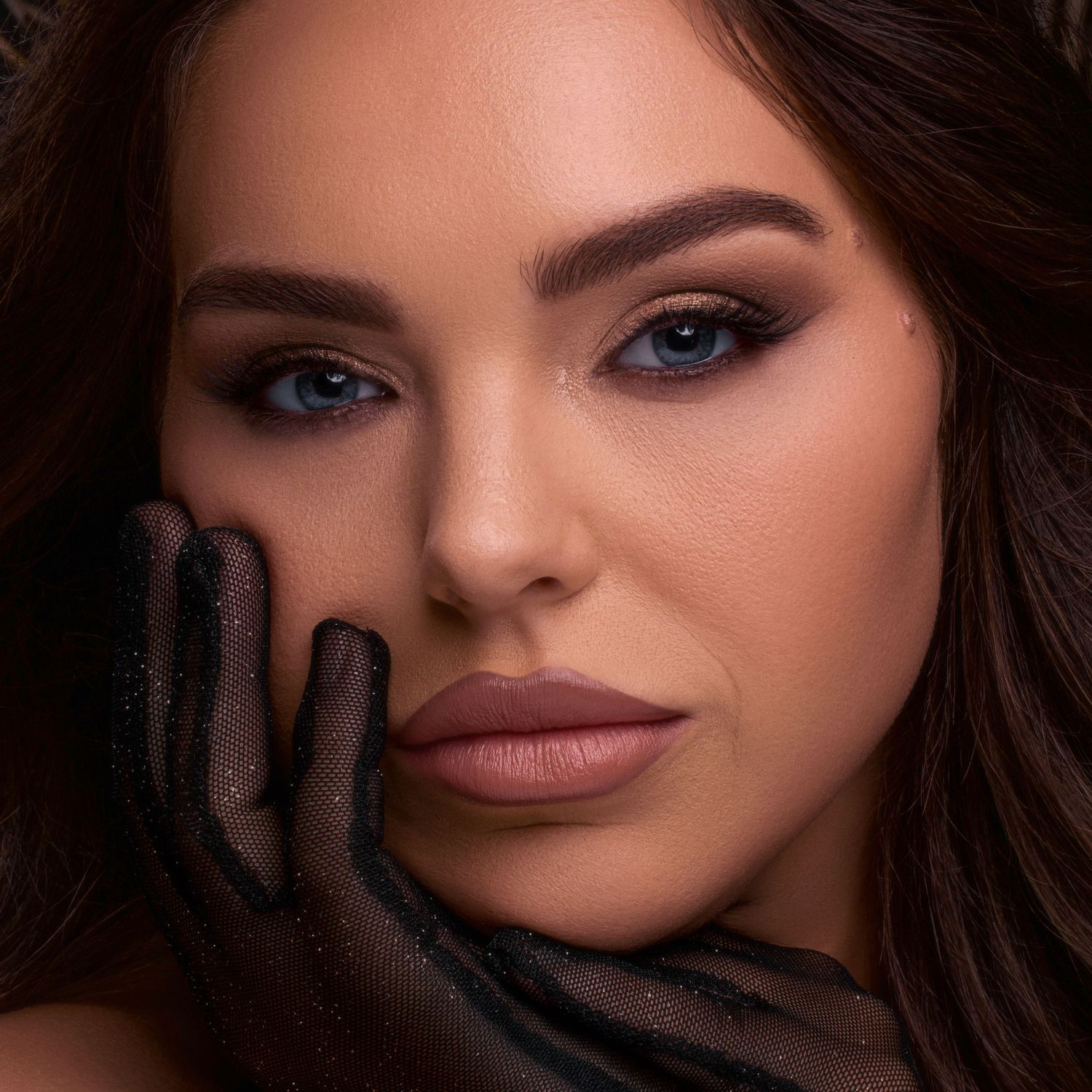 Professional beauty portrait photography session captured in a private Darwin studio by Julie Françoise Imagery