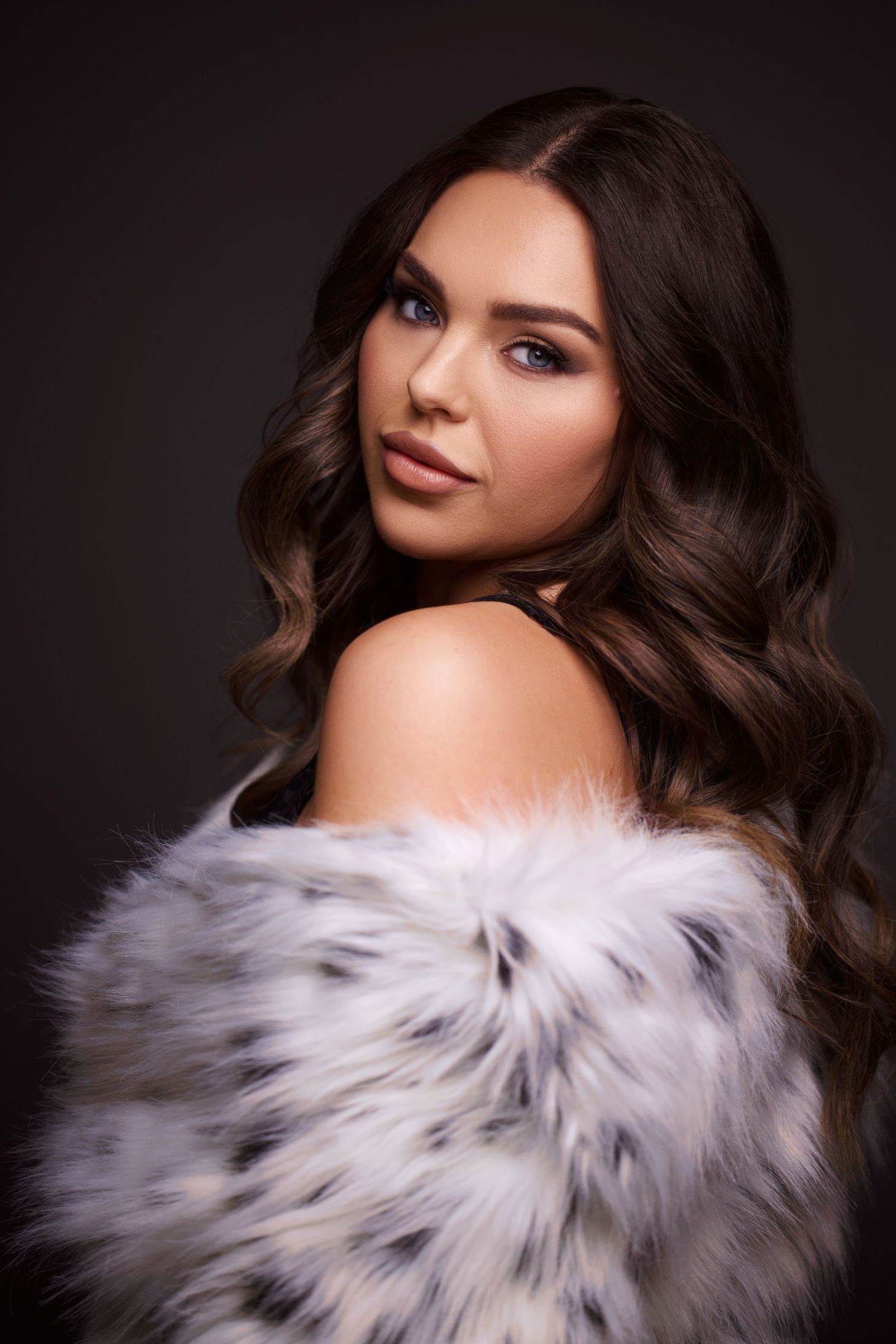 Studio glamour portrait photography session in Darwin NT captured by Julie Françoise Imagery