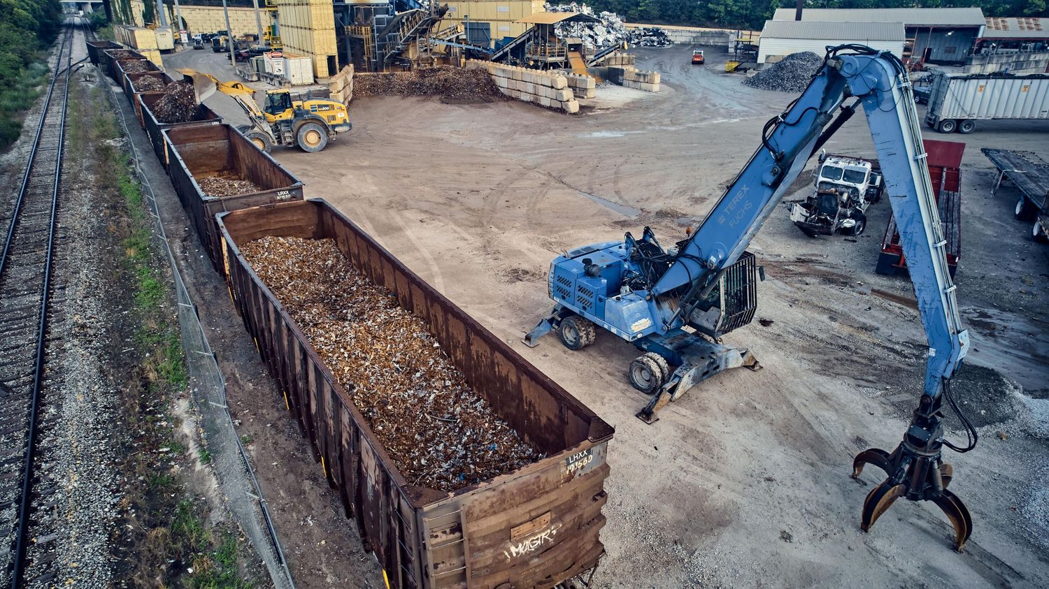 Recycling plant