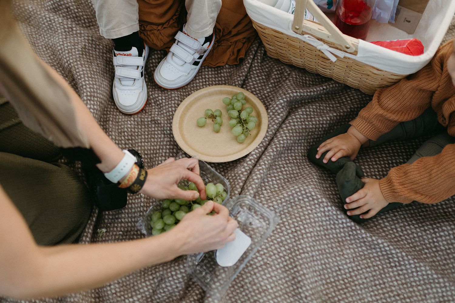 Familjefotogarf Stockholm picknick