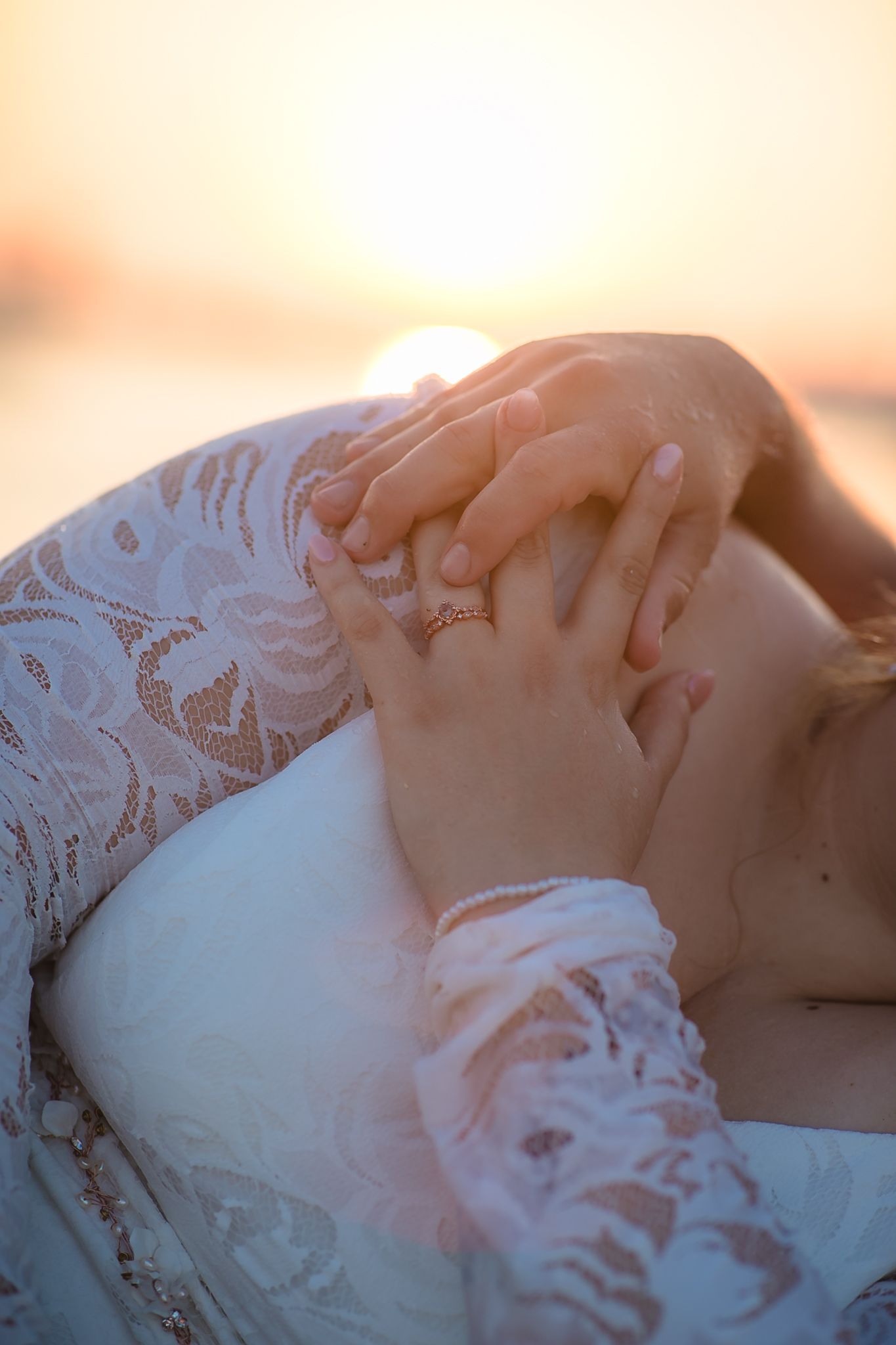 beach wedding photos