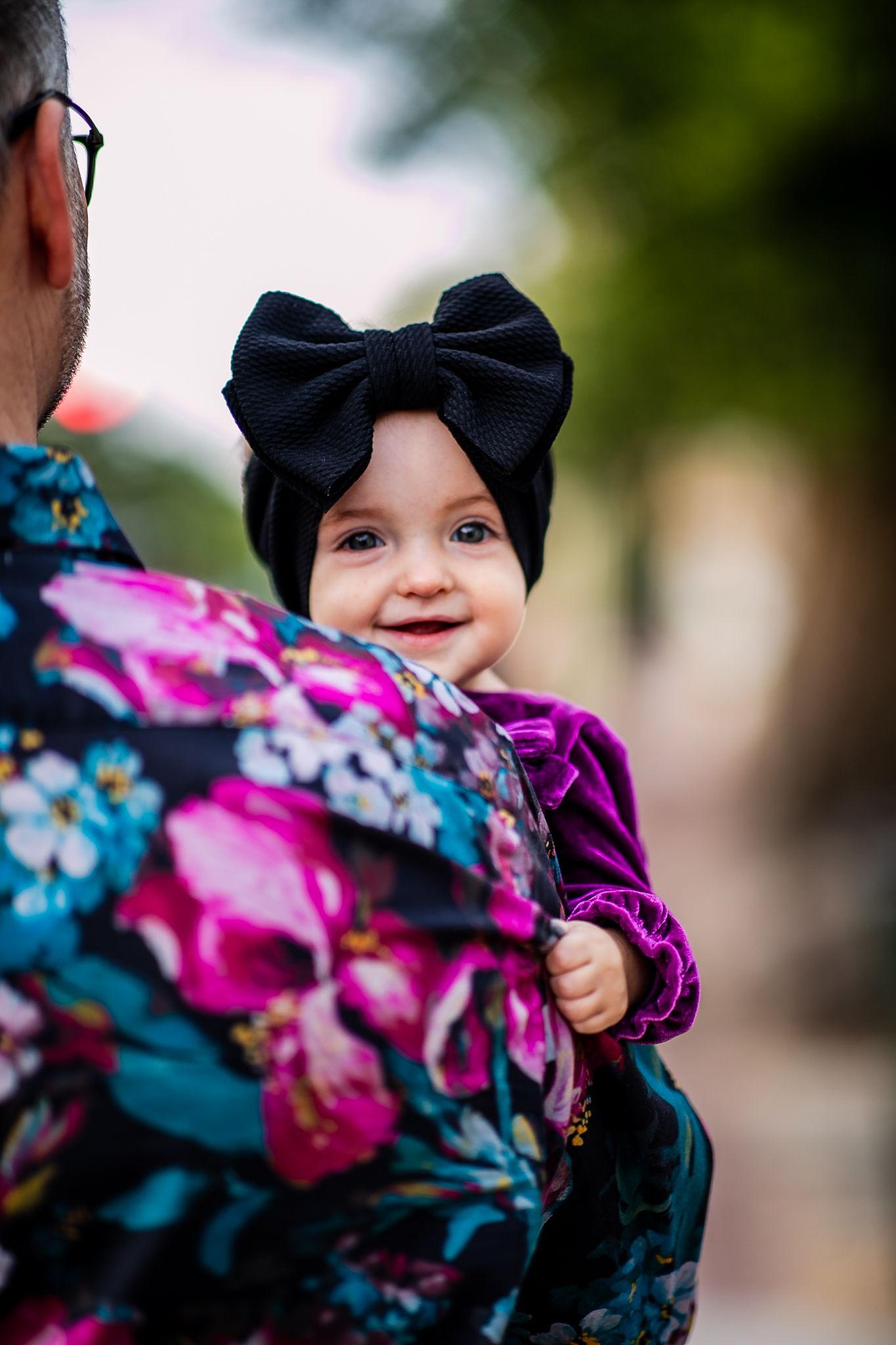 colorful family session