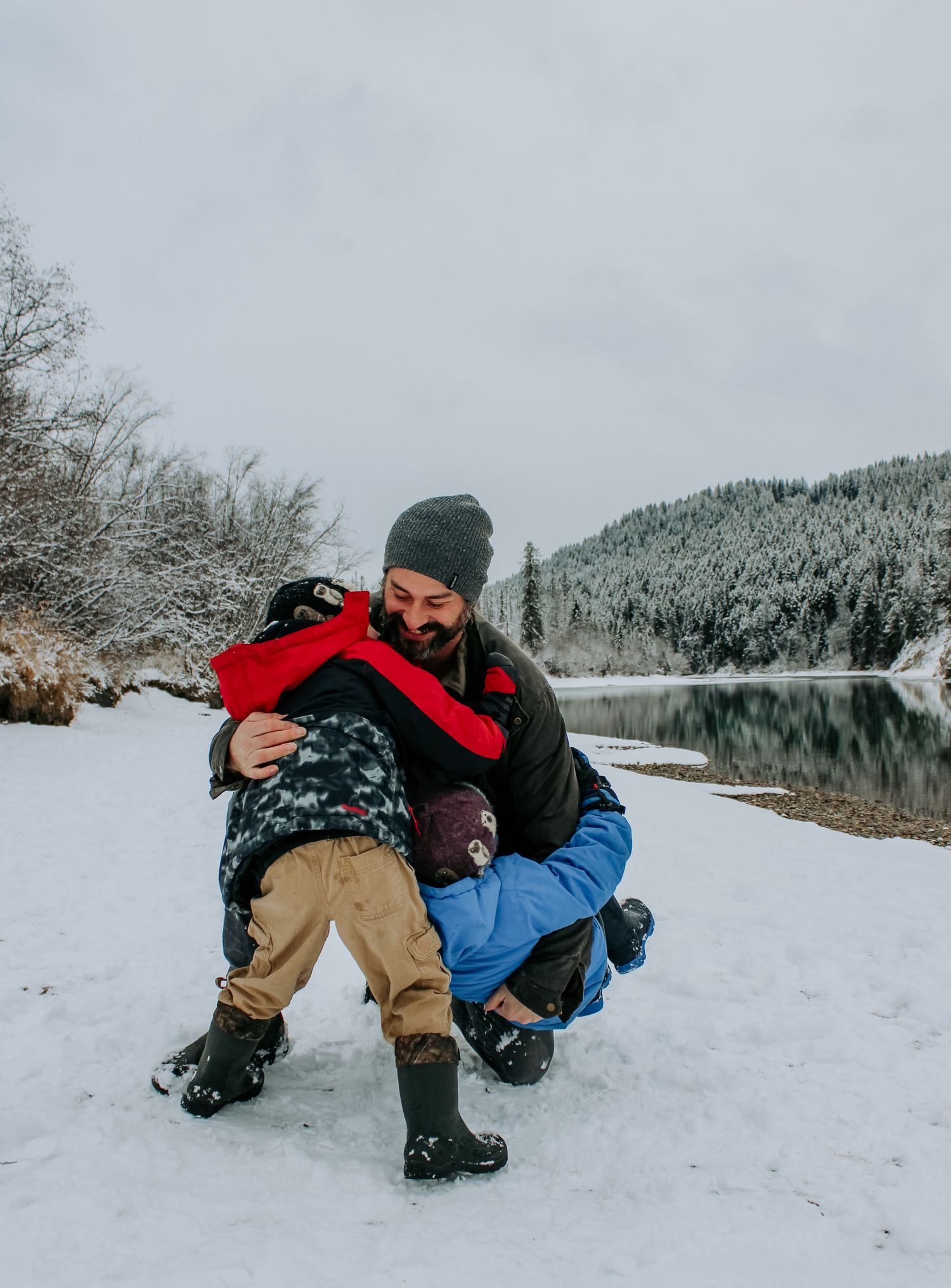 lifestyle family photography session Golden BC