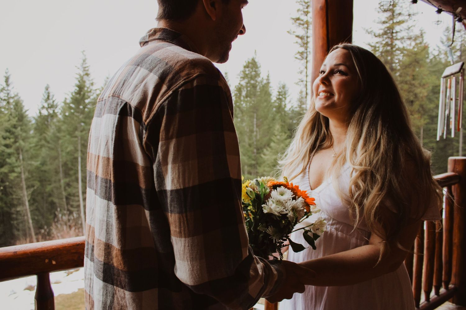intimate wedding elopement photography Golden BC