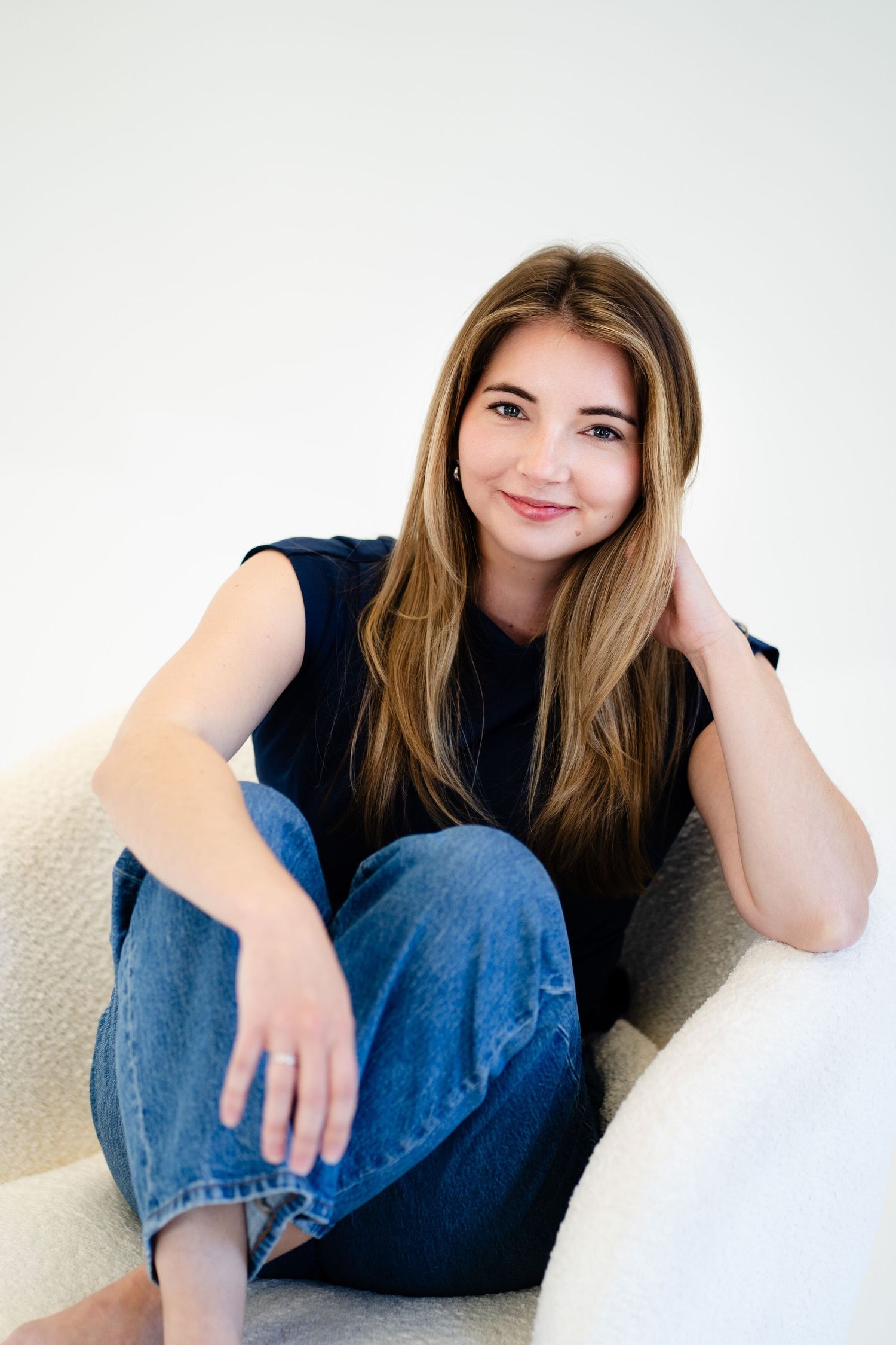 Clean professional headshots