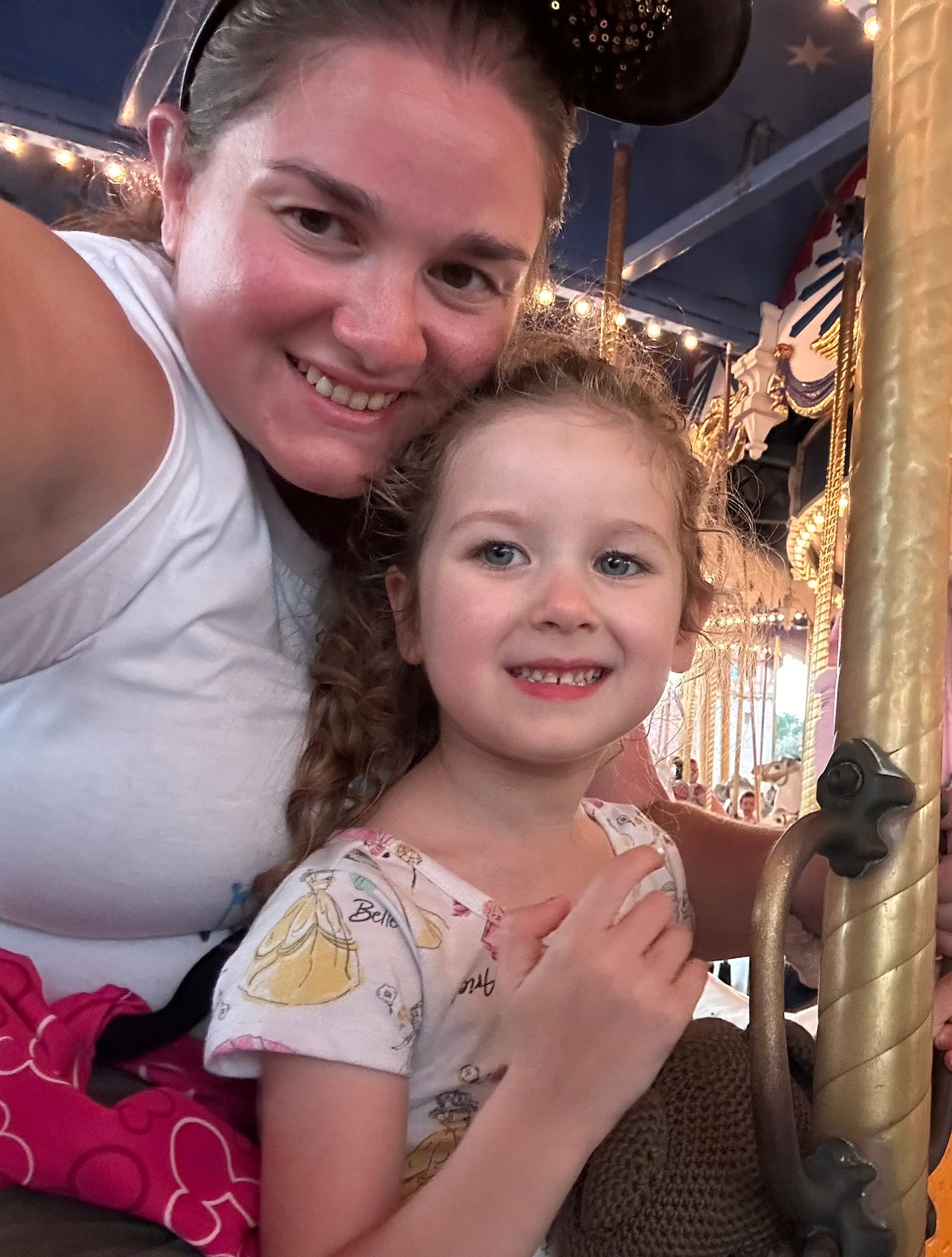Mom and daughter