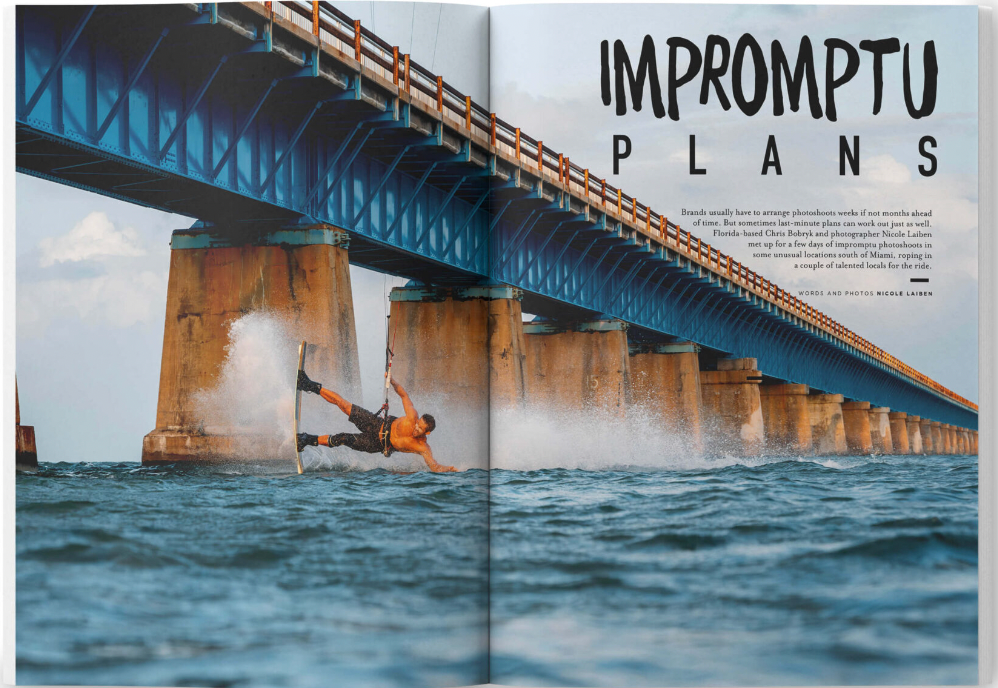 Nicole Laiben's Photography Featured in The Kite Mag. The rider is Chris Bobryk