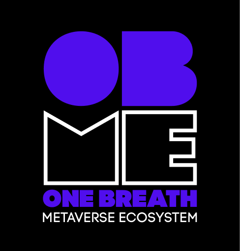 Animated motion graphics show gradual transformation of shapes into a Metaverse Ecosystem logo with purple elements.