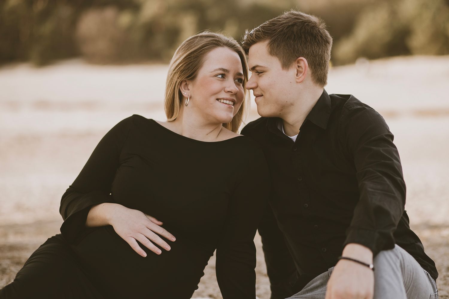 Loveshoot op de Soesterduinen in Soest