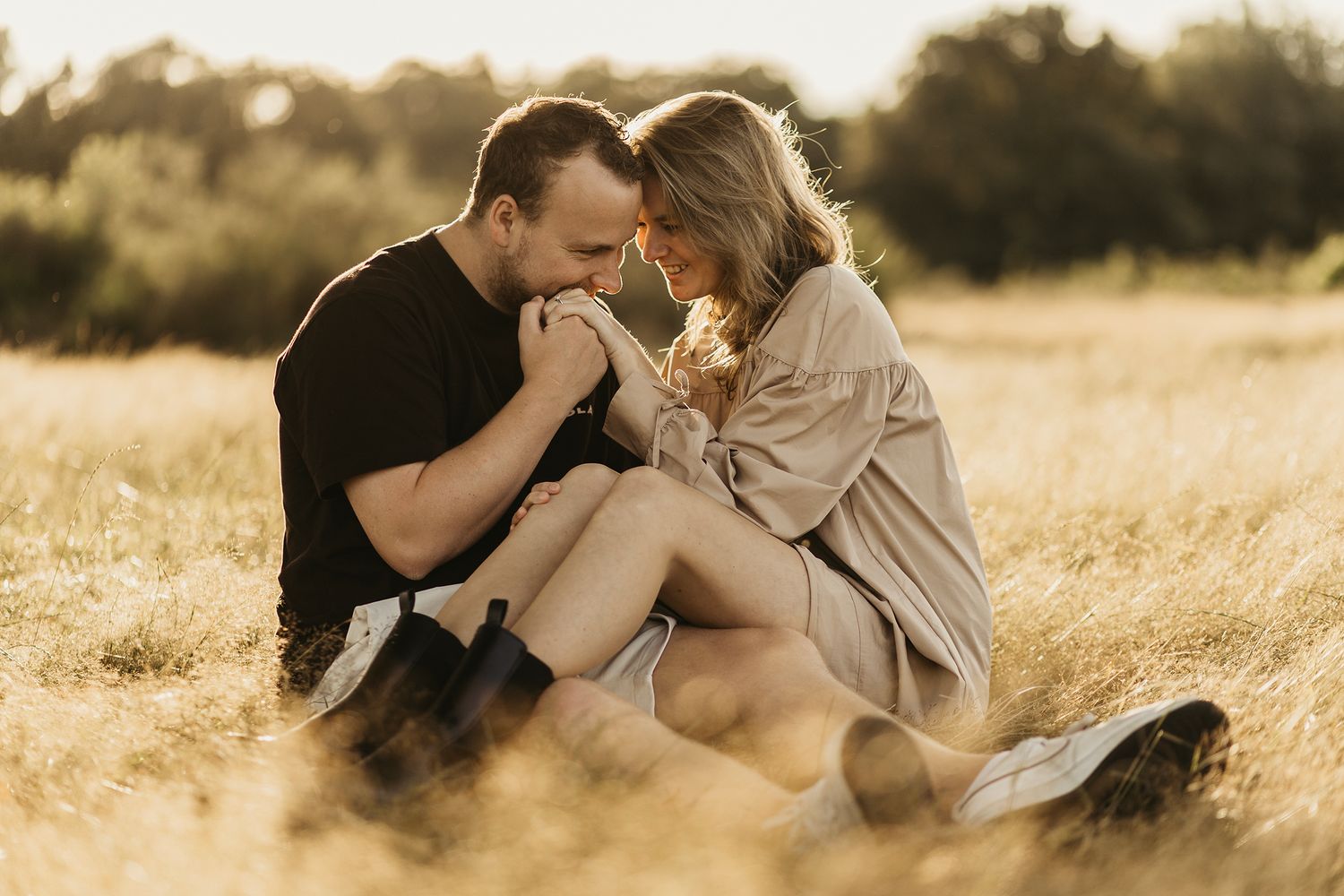 Loveshoot bij de Hoorneboegse Heide in Hilversum