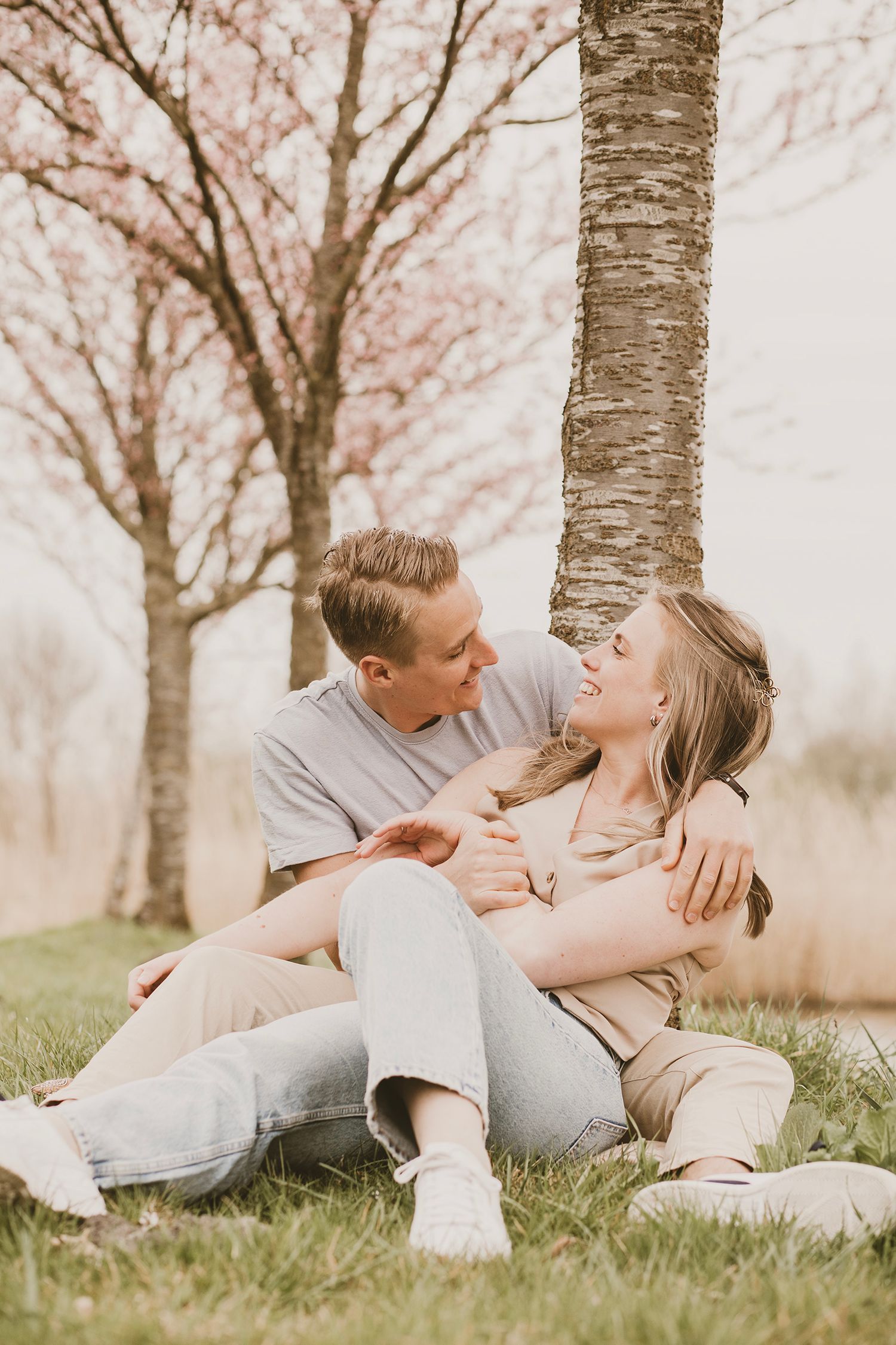 Pre-weddingshoot voor een bruiloft, gemaakt in Mijdrecht