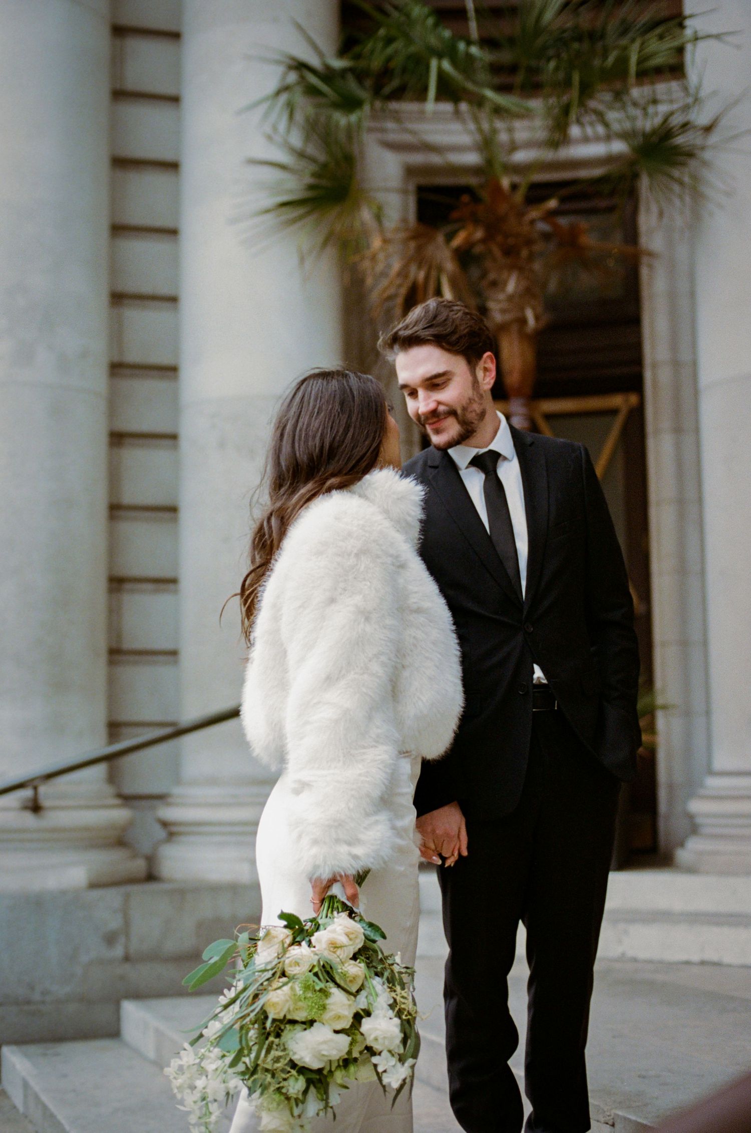 Captured by a London-based wedding and couples photographer, shooting a mix of digital and 35mm film in a documentary editorial style