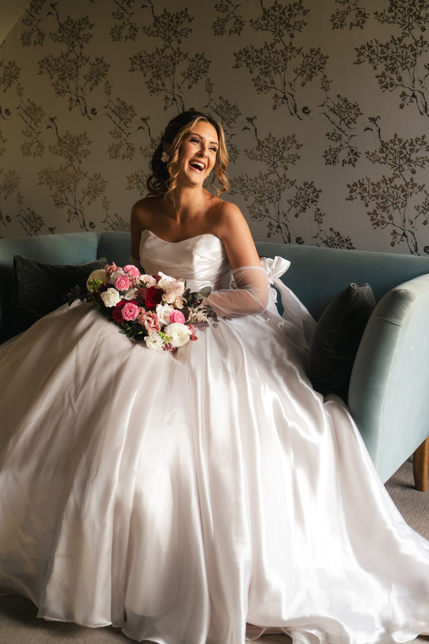 Bridal preparation at South Farm, captured by @lyfphotos
