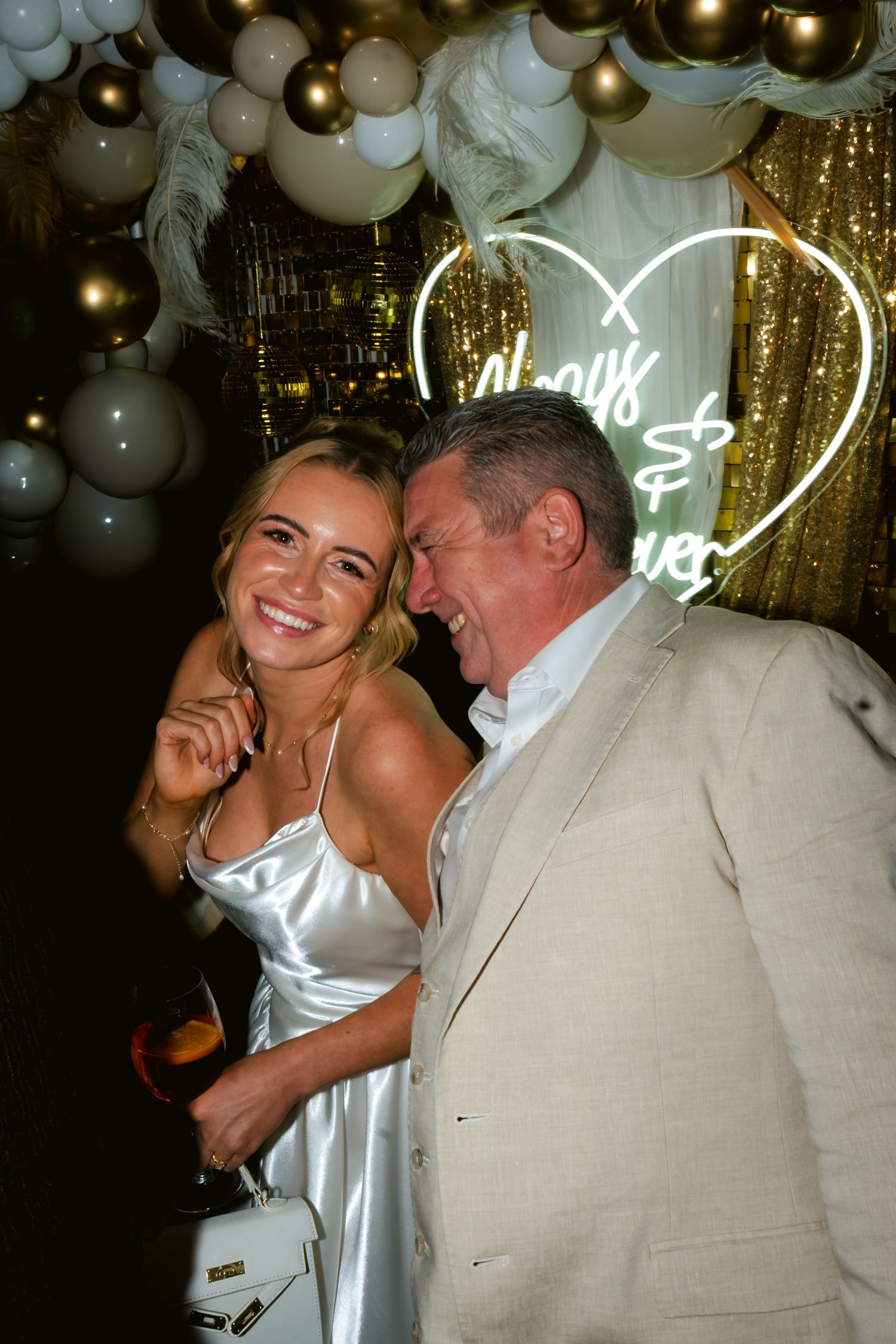 Candid moments from an elopement party at The Oaks Eltham by London wedding photographer @lyfphotos