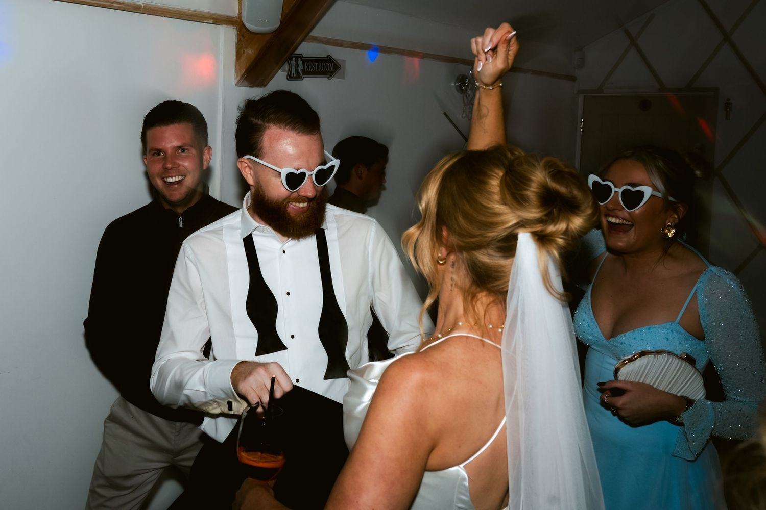 Candid moments from an elopement party at The Oaks Eltham by London wedding photographer @lyfphotos