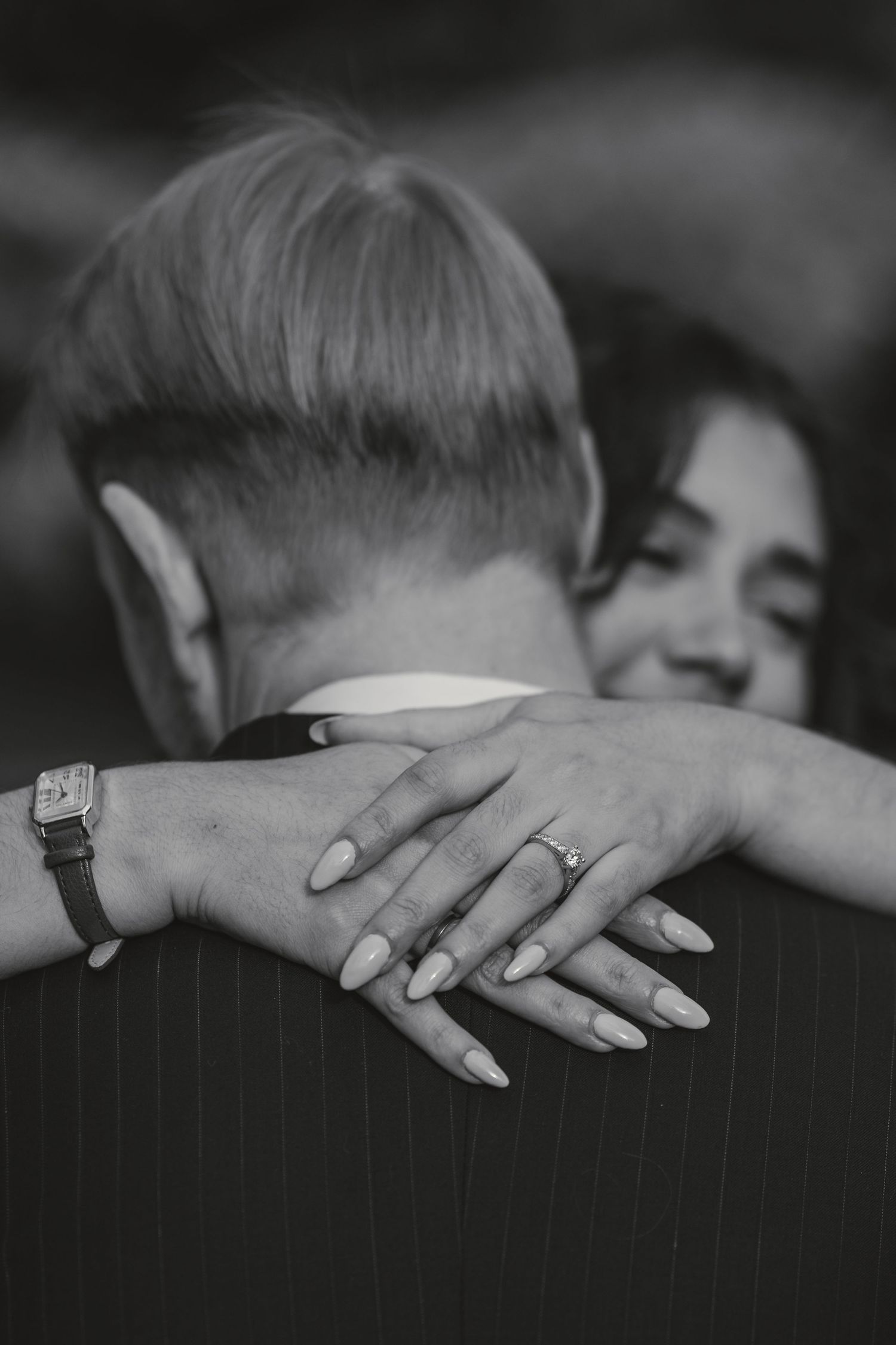 Couple photos at Gunnersbury Park, Anne and Jack photographed by London engagement and wedding photographer @lyfphotos