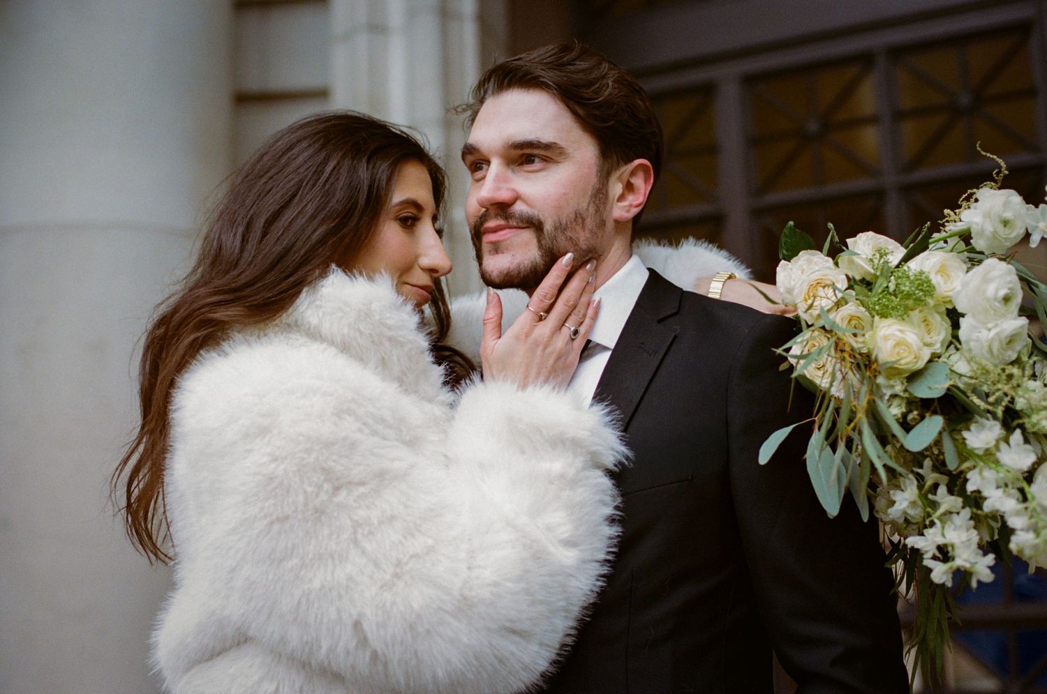 Captured by a London-based wedding and couples photographer, shooting a mix of digital and 35mm film in a documentary editorial style