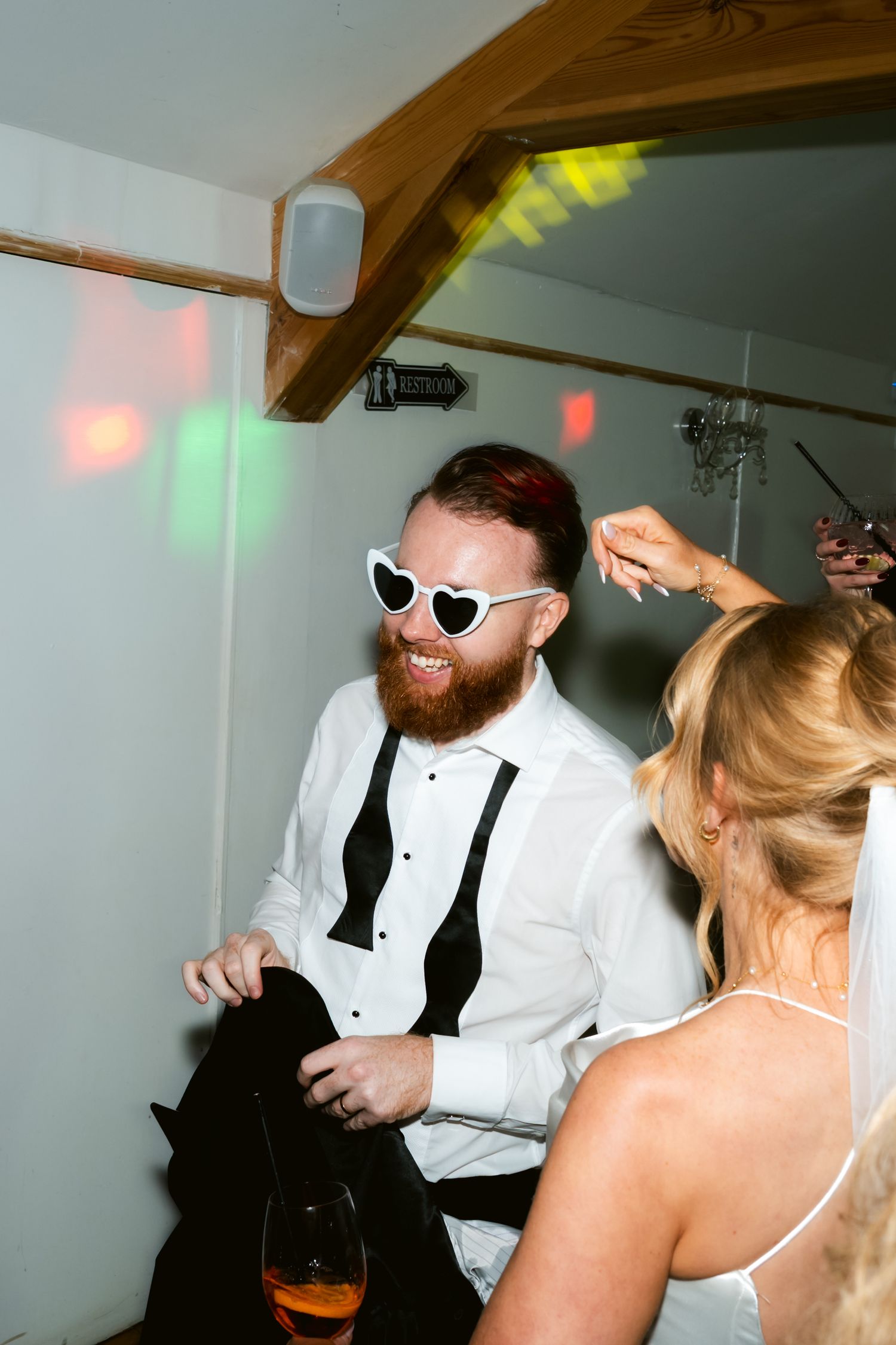 Candid moments from an elopement party at The Oaks Eltham by London wedding photographer @lyfphotos