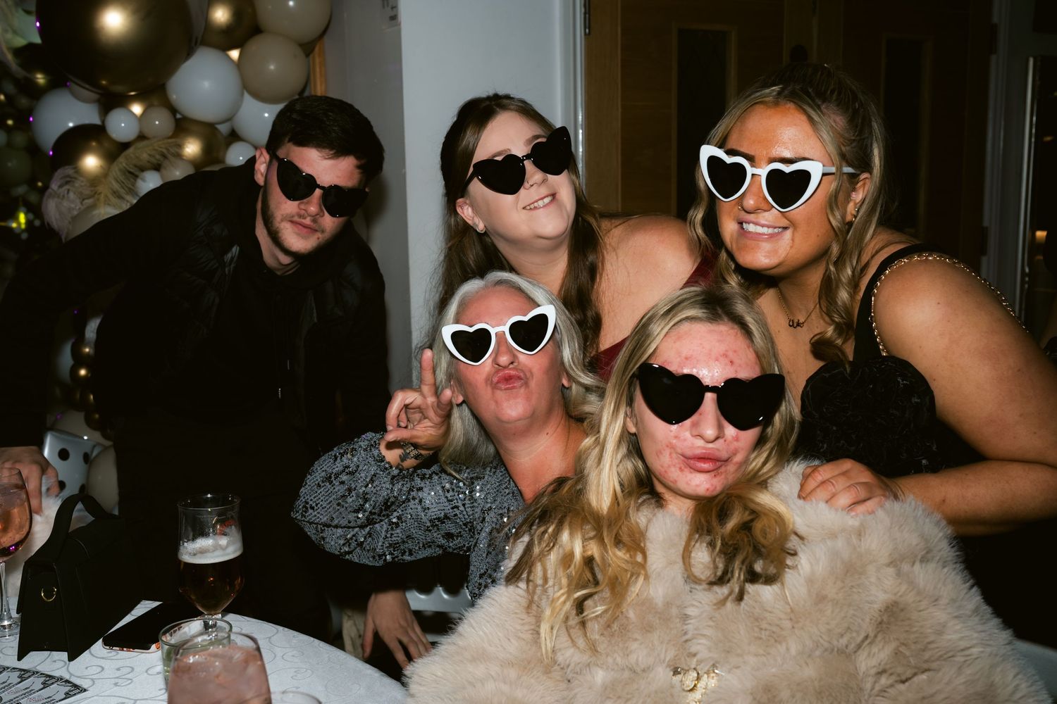 Guests celebrating at an elopement party at The Oaks Eltham in London by @lyfphotos