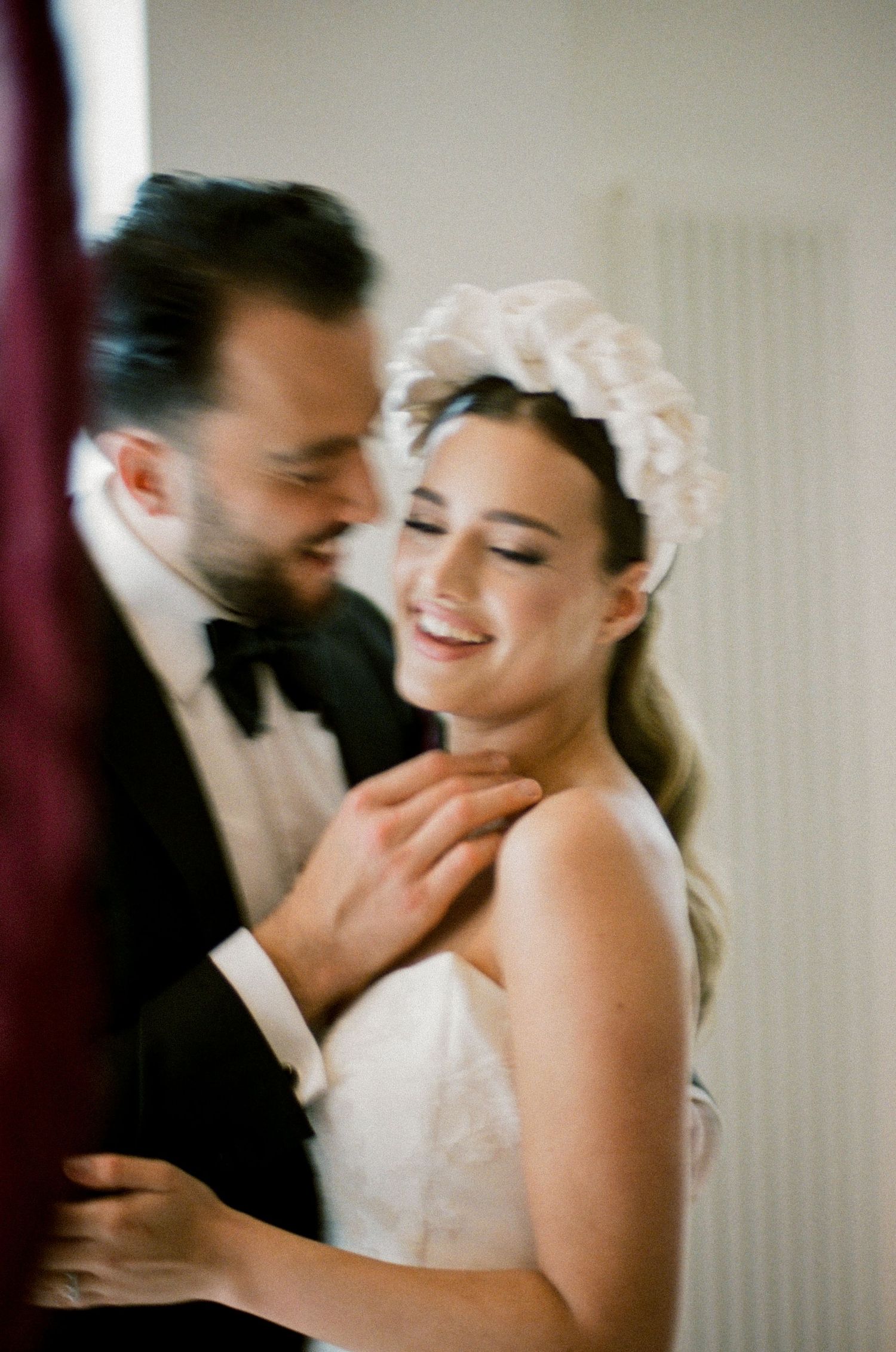 Captured by a London-based wedding and couples photographer, shooting a mix of digital and 35mm film in a documentary editorial style