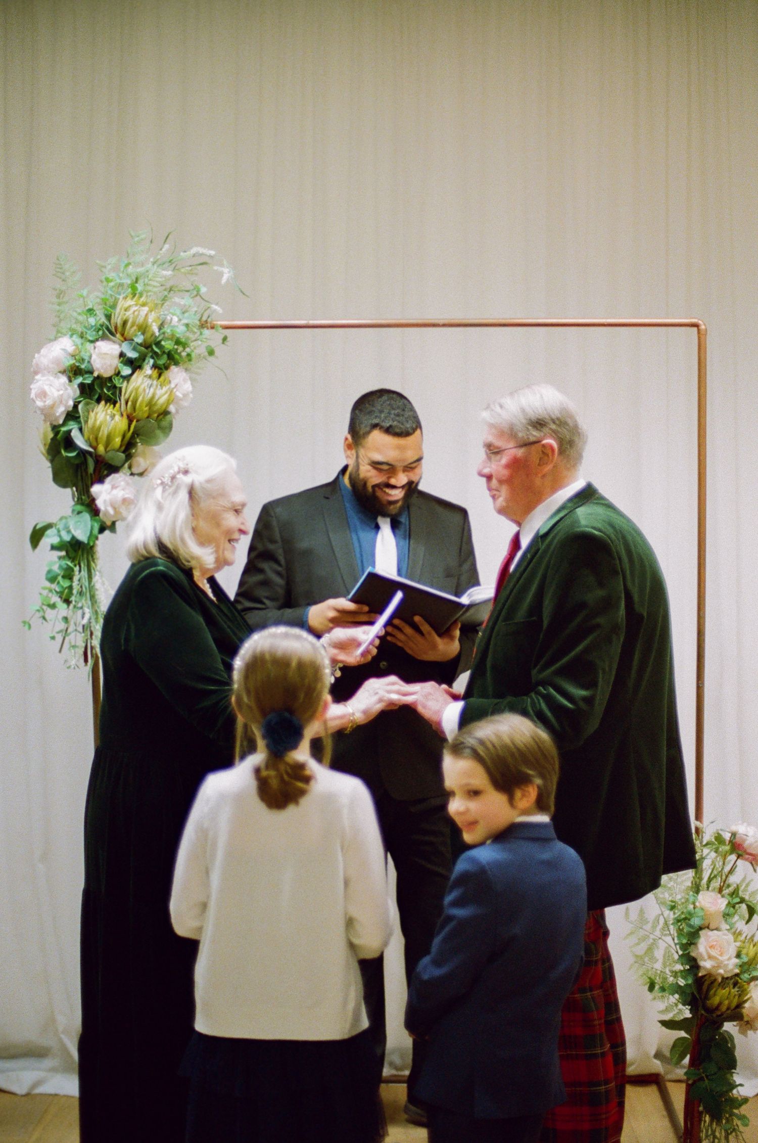 Captured by a London wedding and portraits photographer, shooting a mix of digital and 35mm film in a documentary editorial style