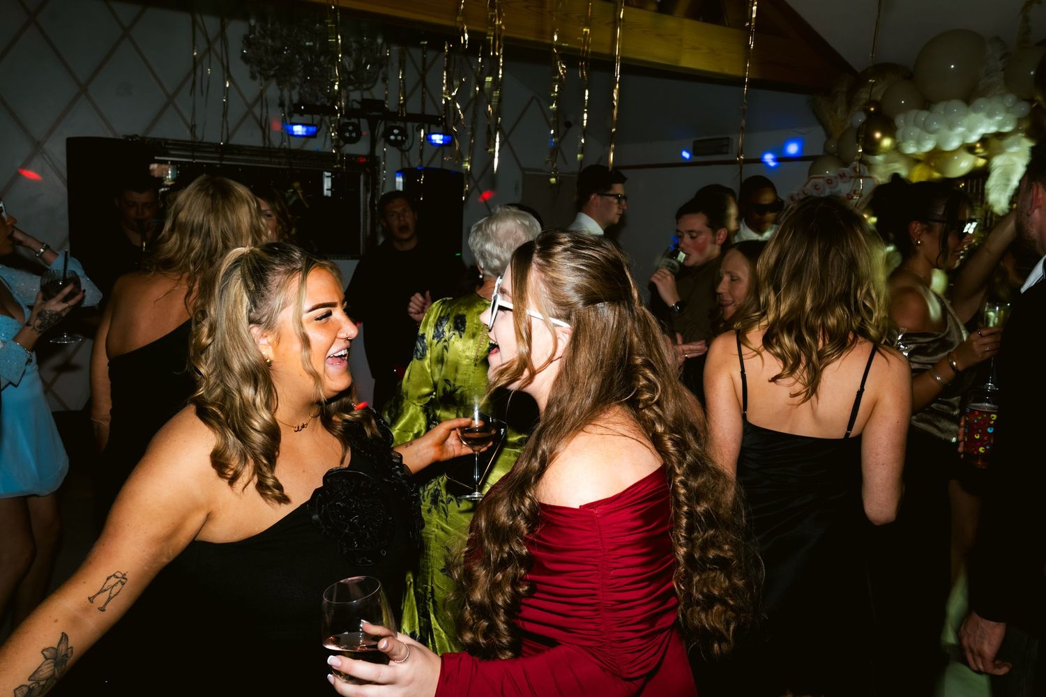 Candid moments from an elopement party at The Oaks Eltham by London wedding photographer @lyfphotos