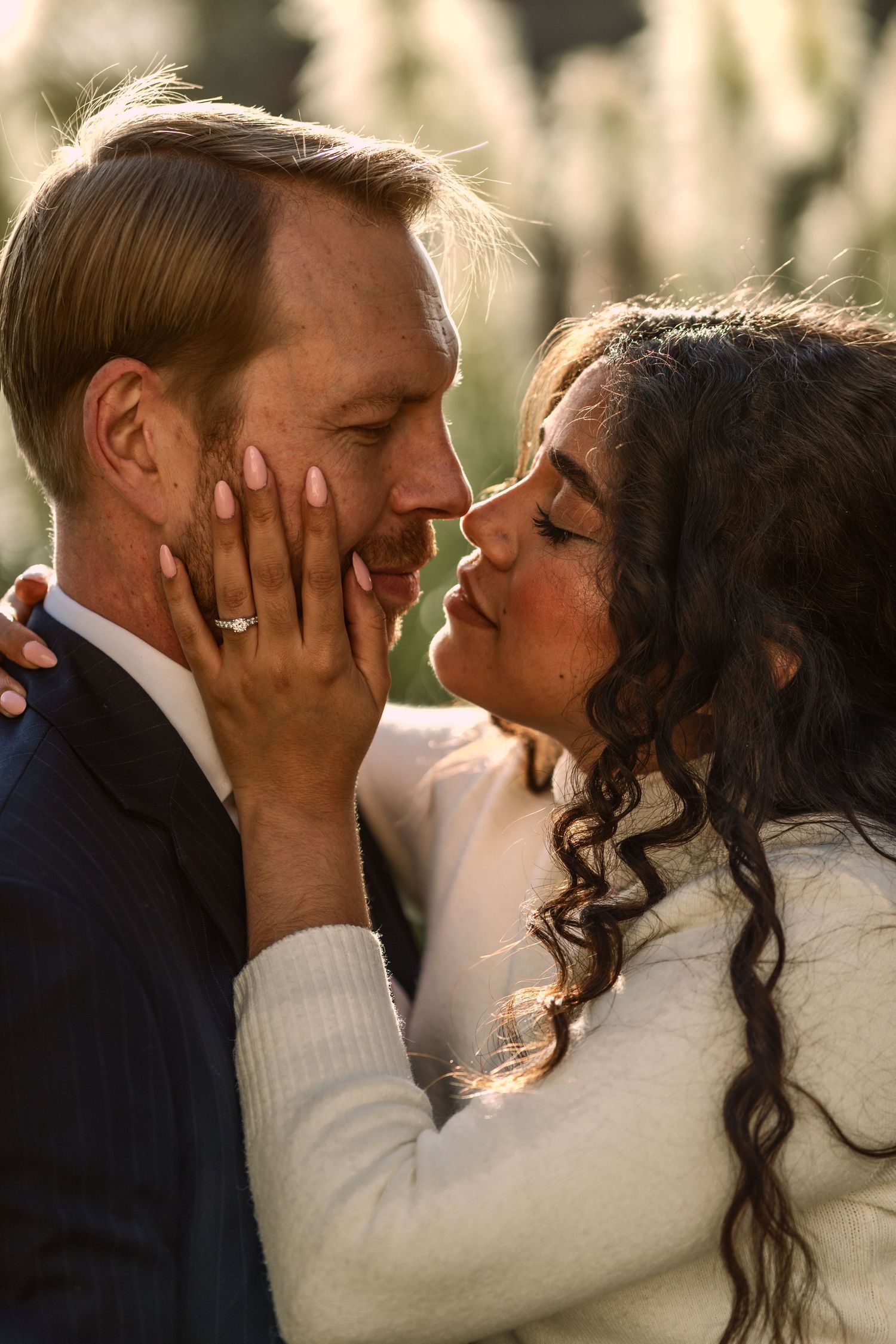 Couple photos at Gunnersbury Park, Anne and Jack photographed by London engagement and wedding photographer @lyfphotos