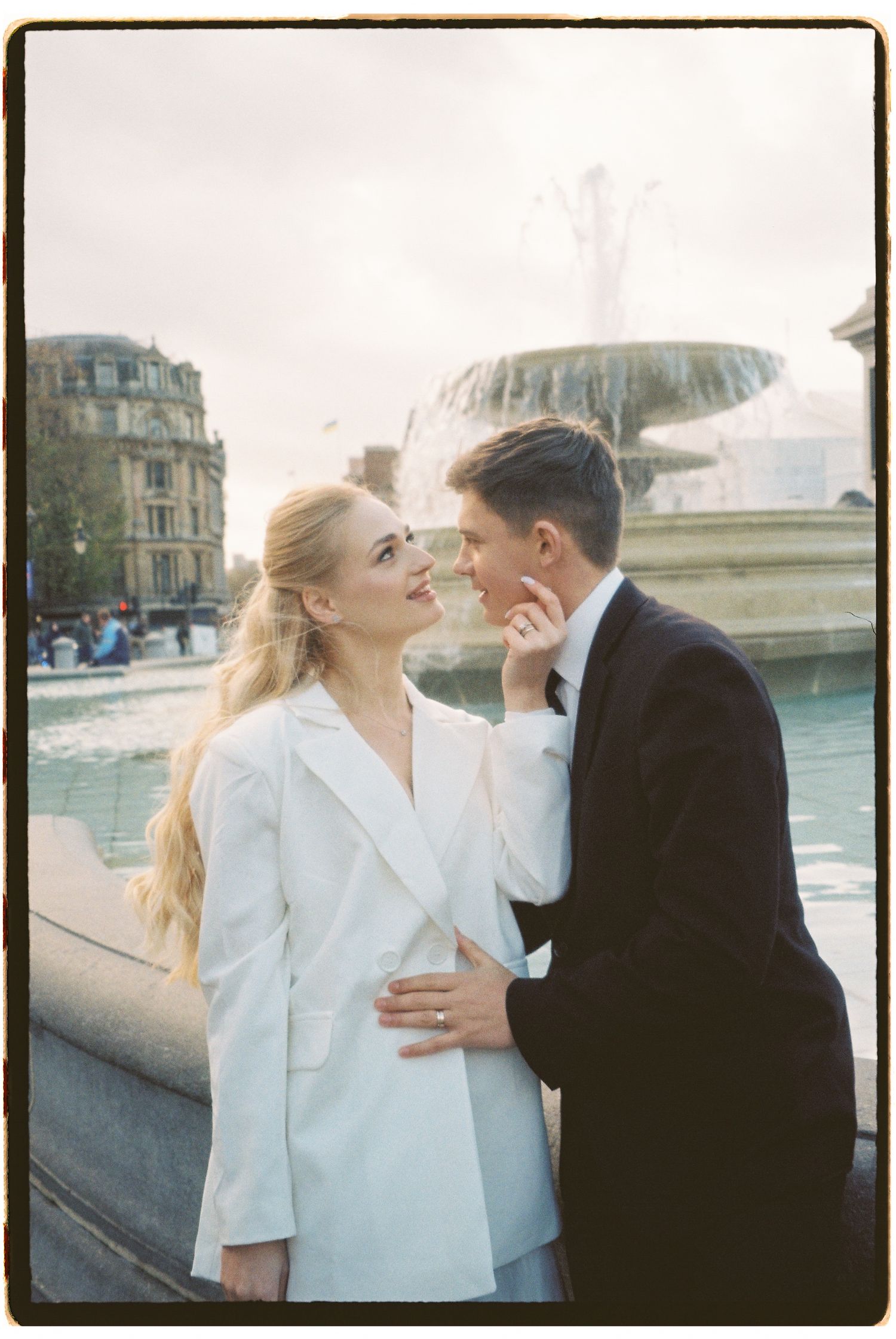 Captured by a London wedding and portraits photographer, shooting a mix of digital and 35mm film in a documentary editorial style
