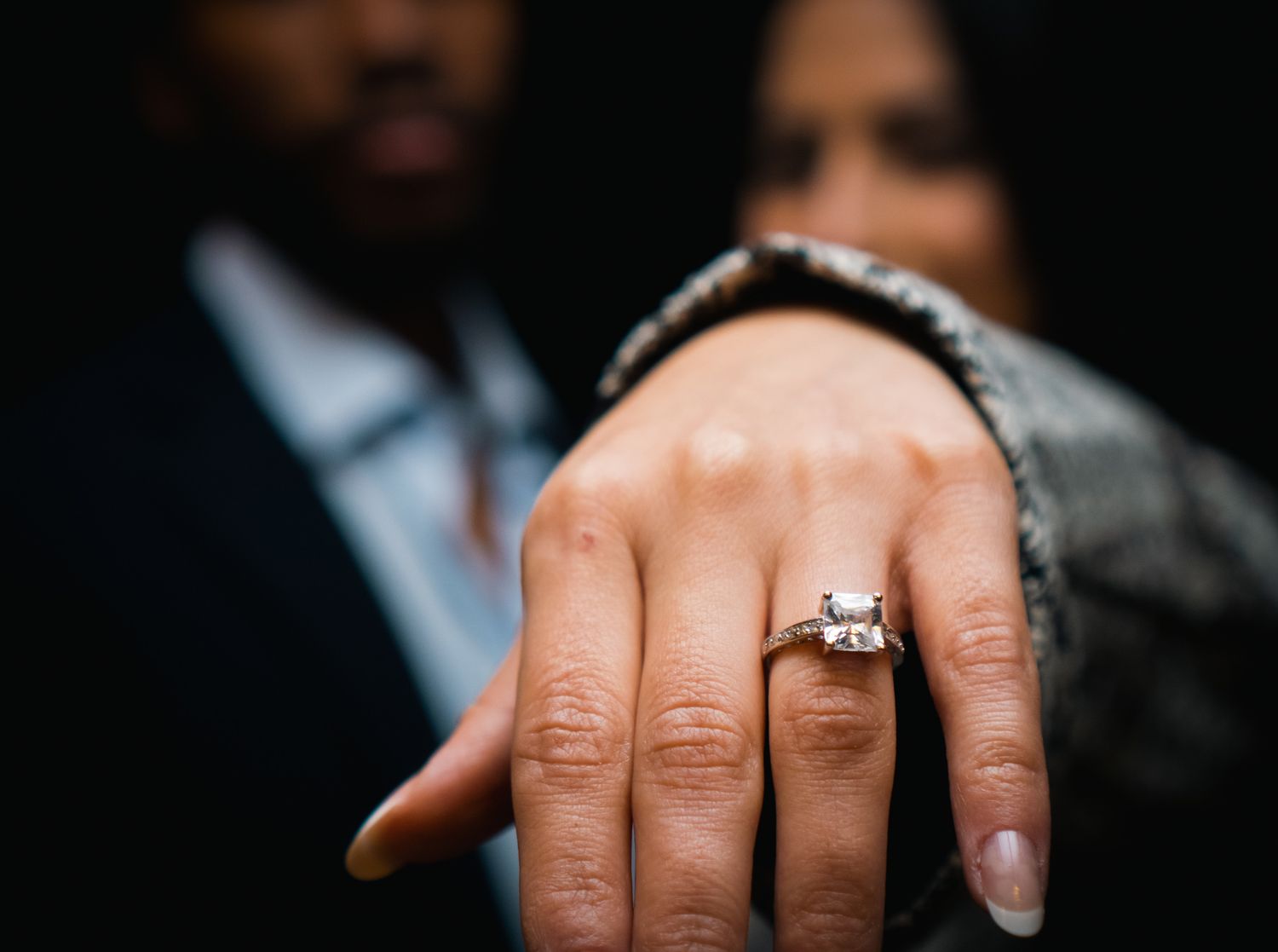 Black engagement photographer in Tampa and Miami