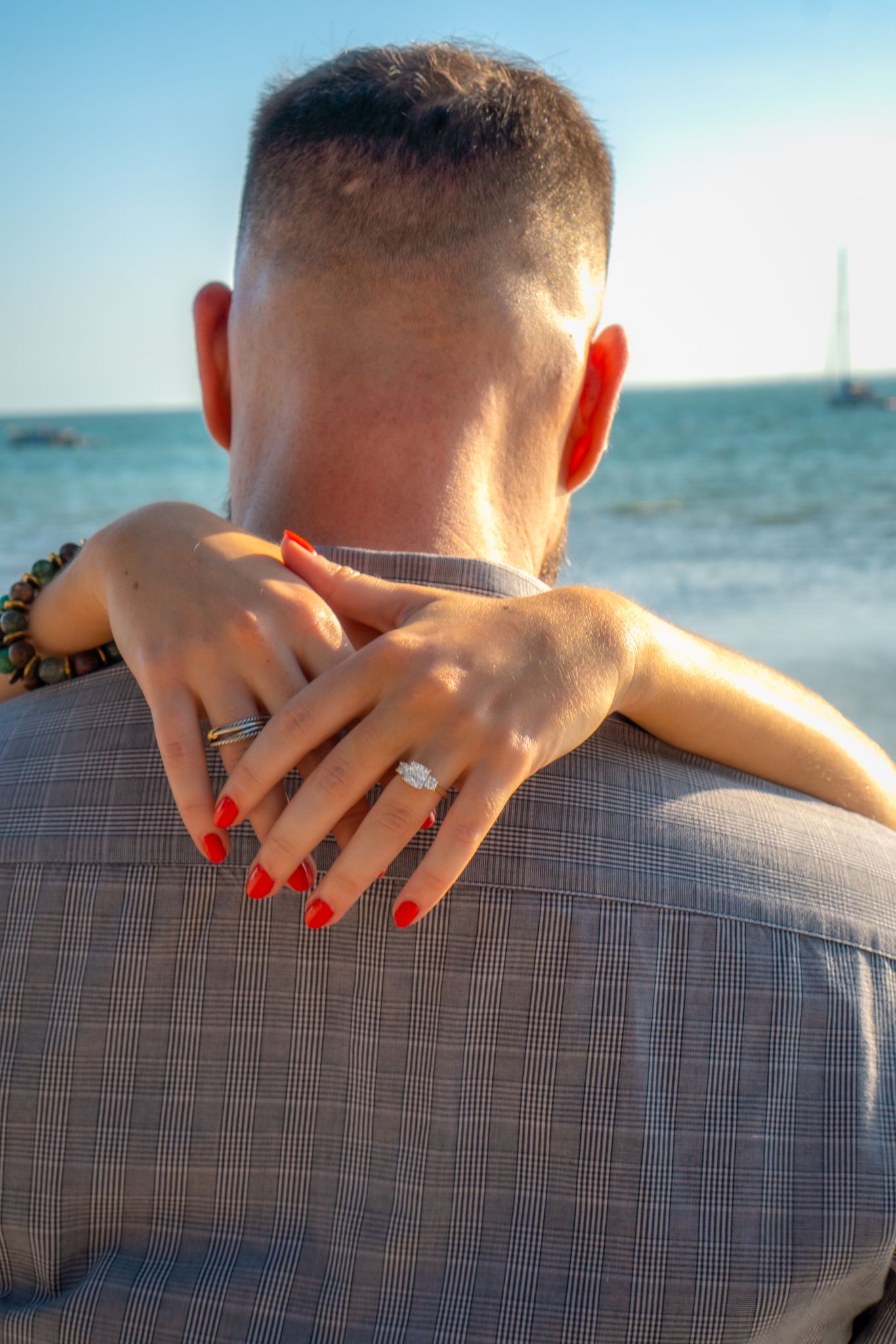 hand placement for engagement poses