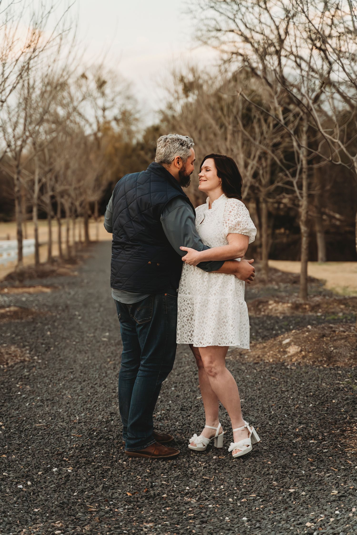 Couple portrait golden hour outdoor session Waco TX Sudden Joy Visuals