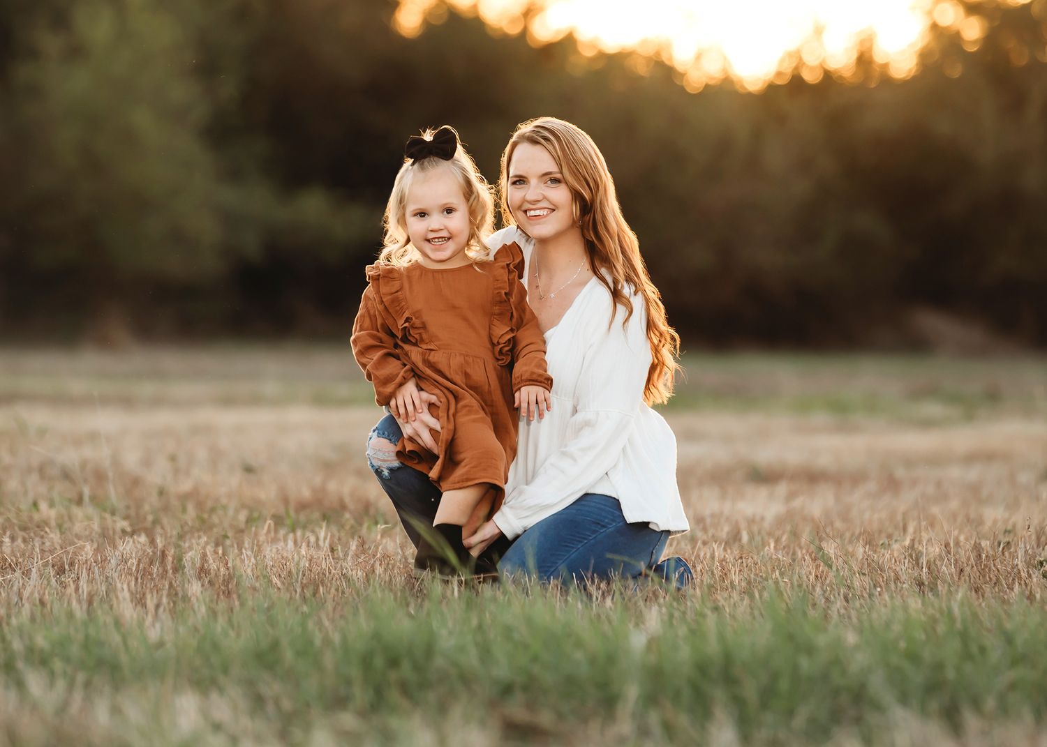 Mother with toddler portrait outdoor session Waco TX Sudden Joy Visuals
