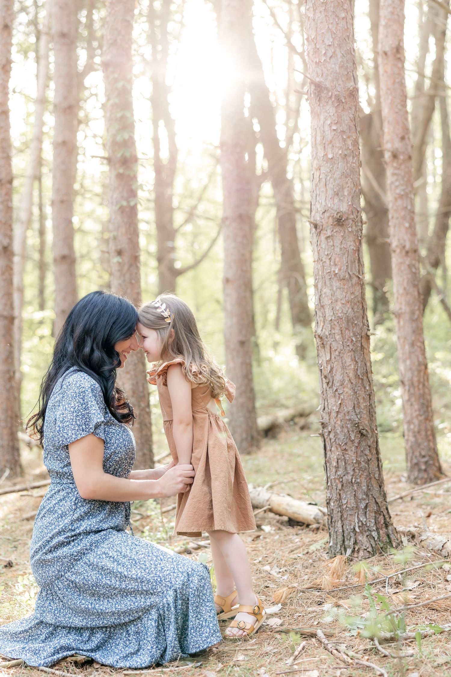 mother and daughter family photography in Johnstown PA